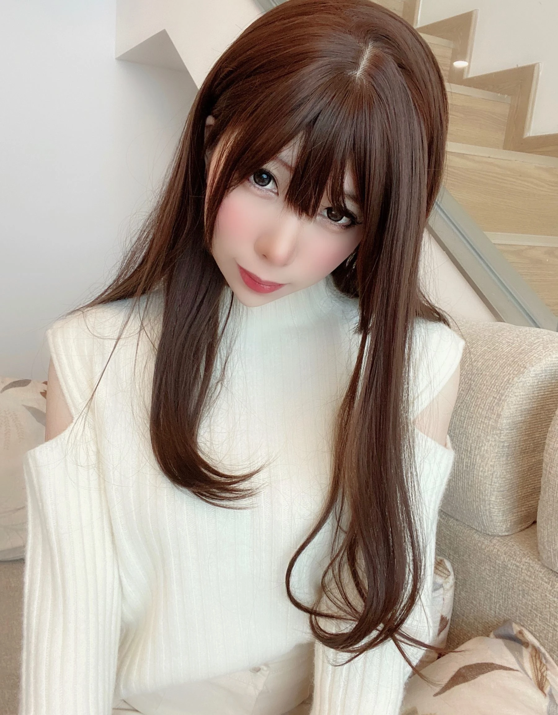 二次元巨乳美女鹿野希 – 草莓女友 [73P]插图1
