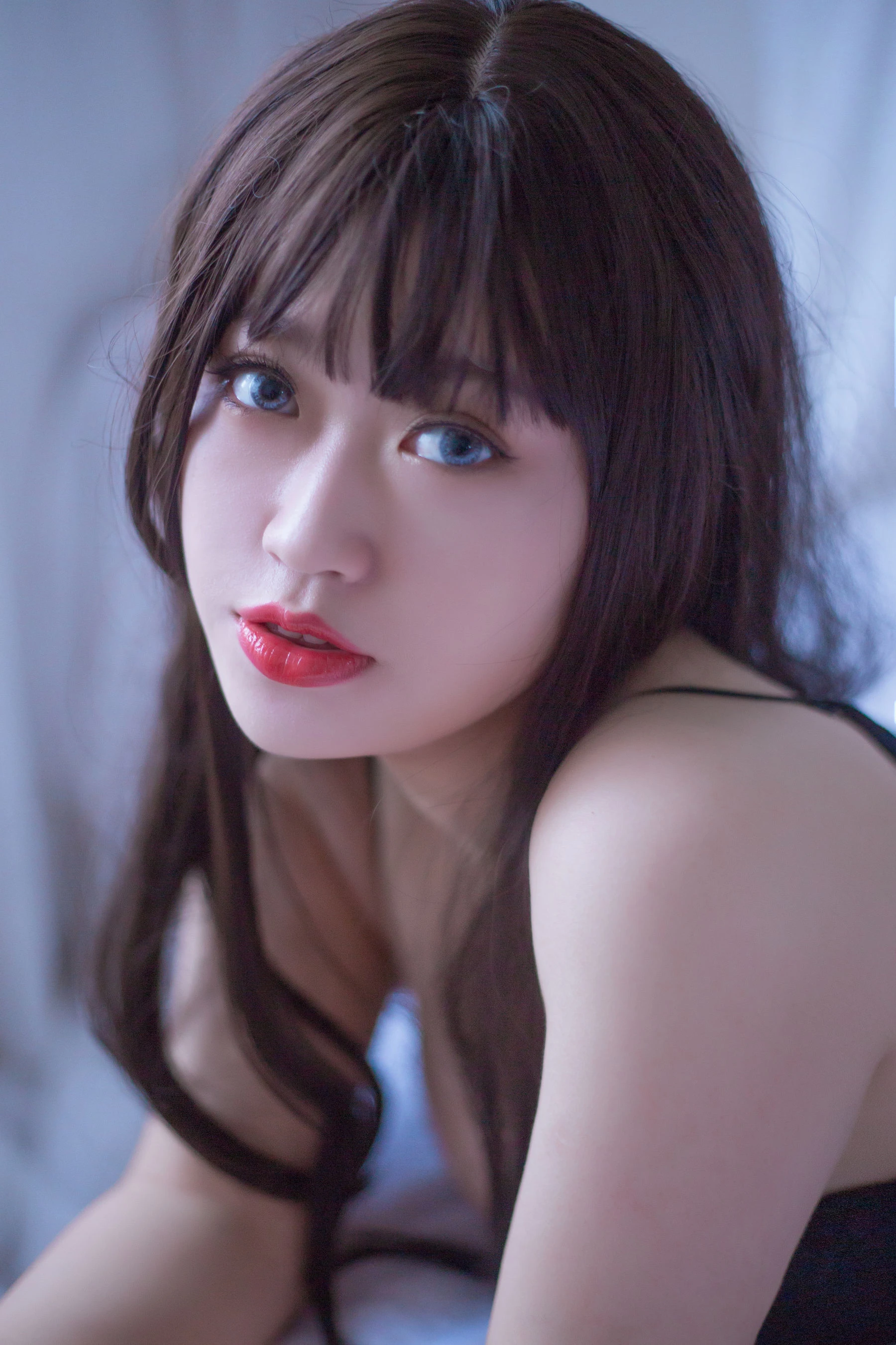 动漫博主维他奶泽 – 黑蕾丝插图1