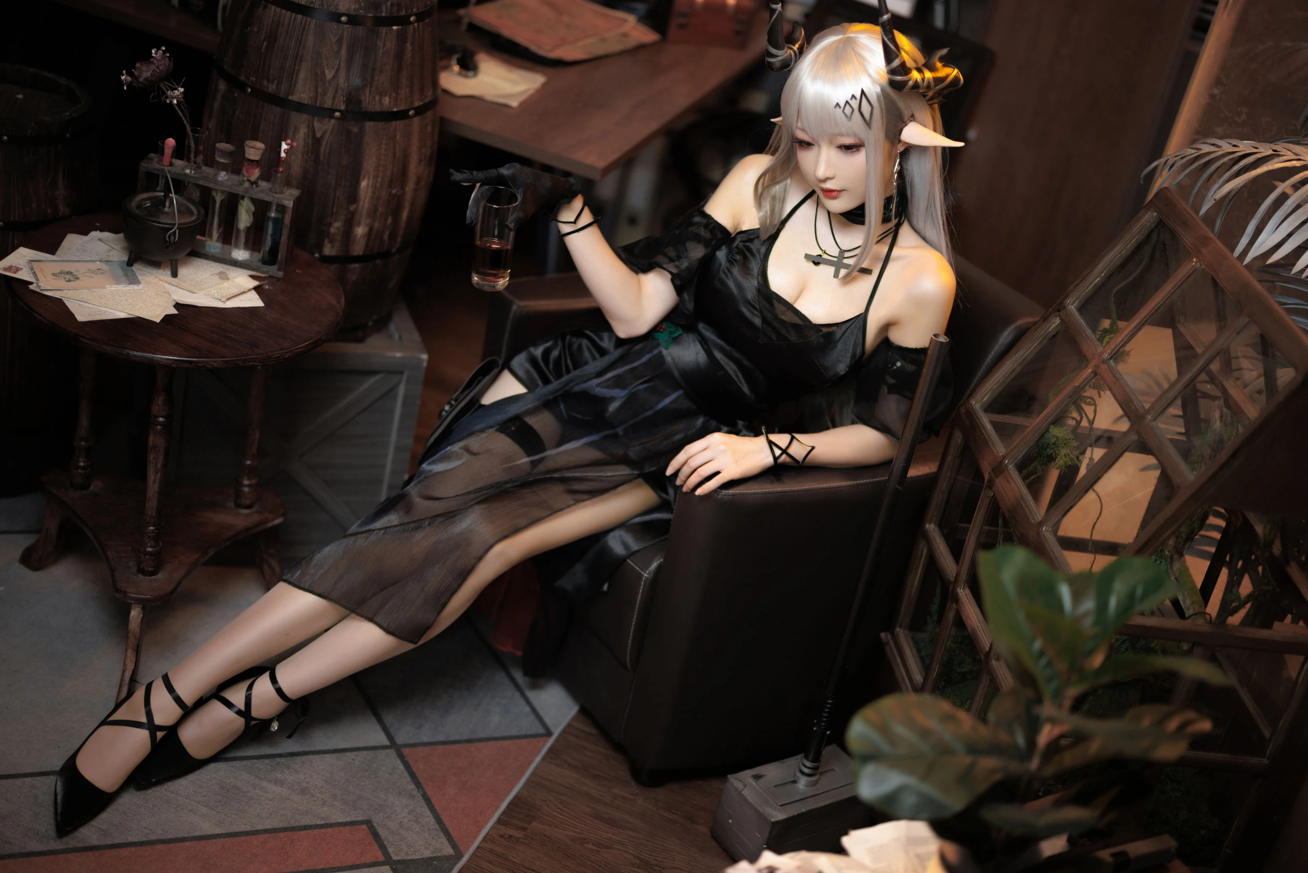 Coser小姐姐南宫 – 泥岩 礼服插图6