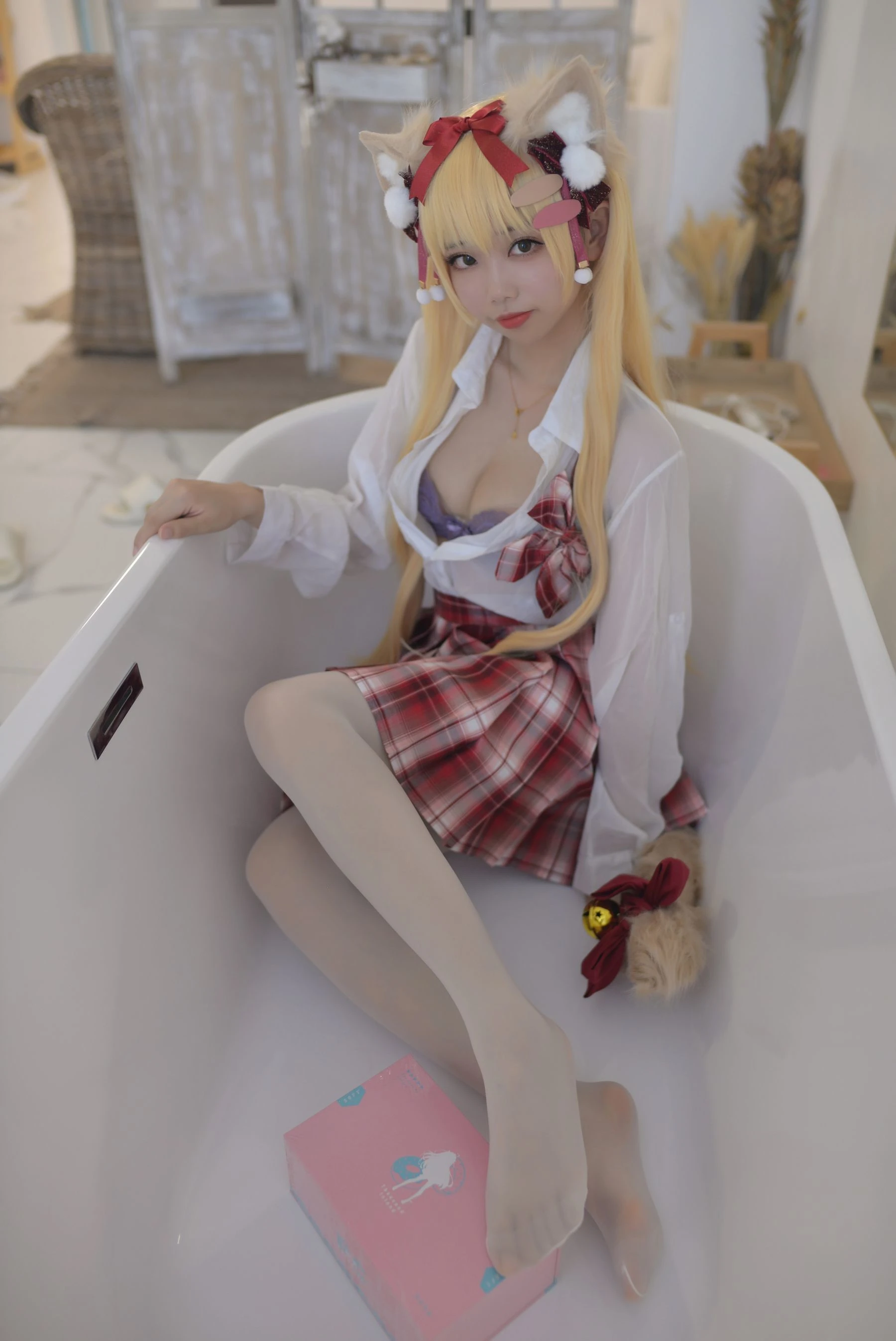 Cos小姐姐雪琪 – 千岛酱猫耳插图1
