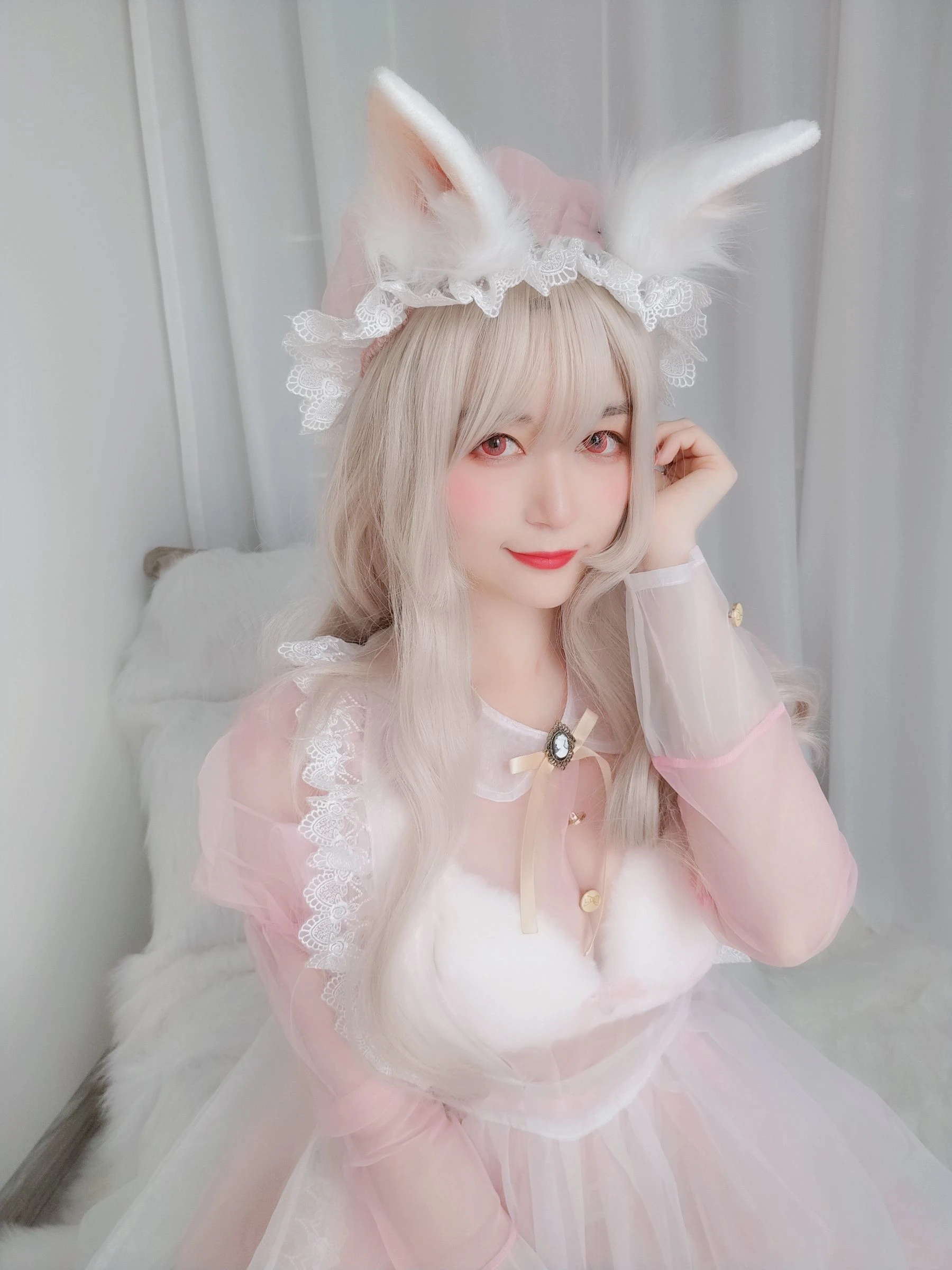 Coser小姐姐白银 女仆小兔子插图8