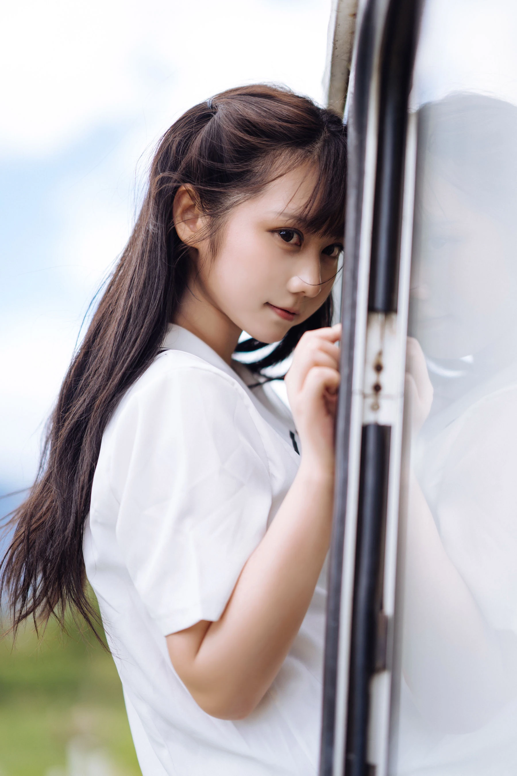 微博福利姬镜酱 – 静夏之JK少女插图3