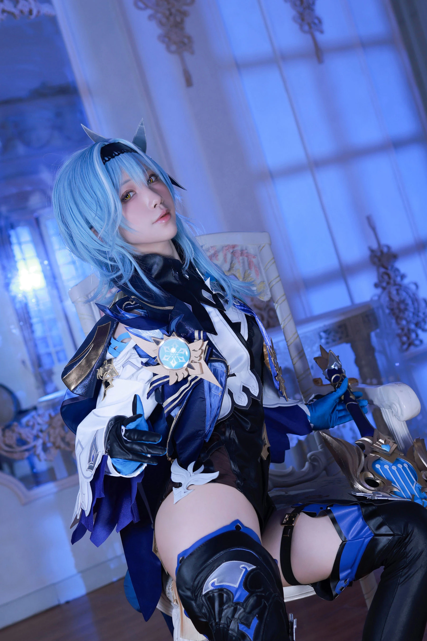 动漫博主水淼aqua – 原神优菈 原造插图8