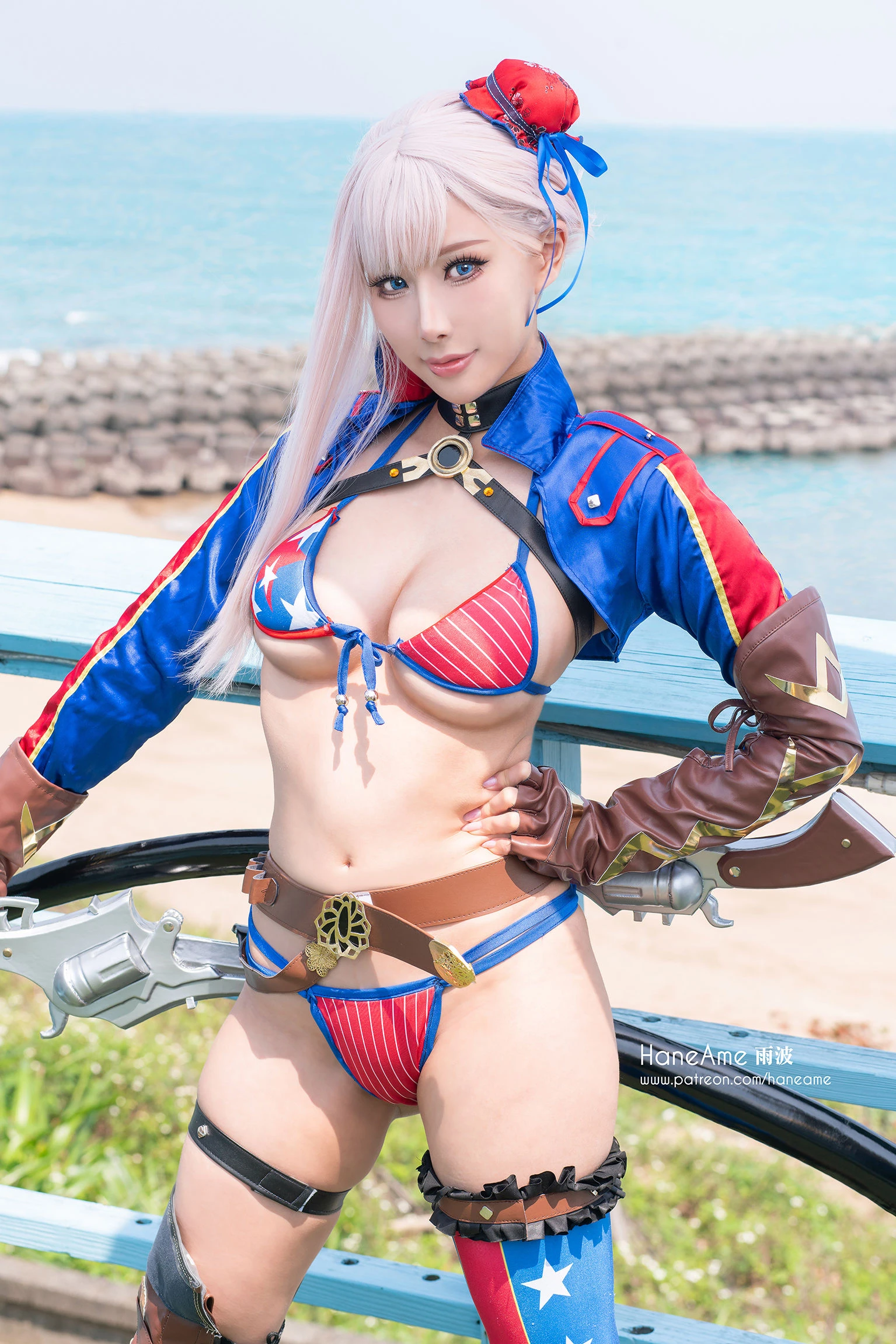 Hane Ame 雨波 – 武藏泳装插图2