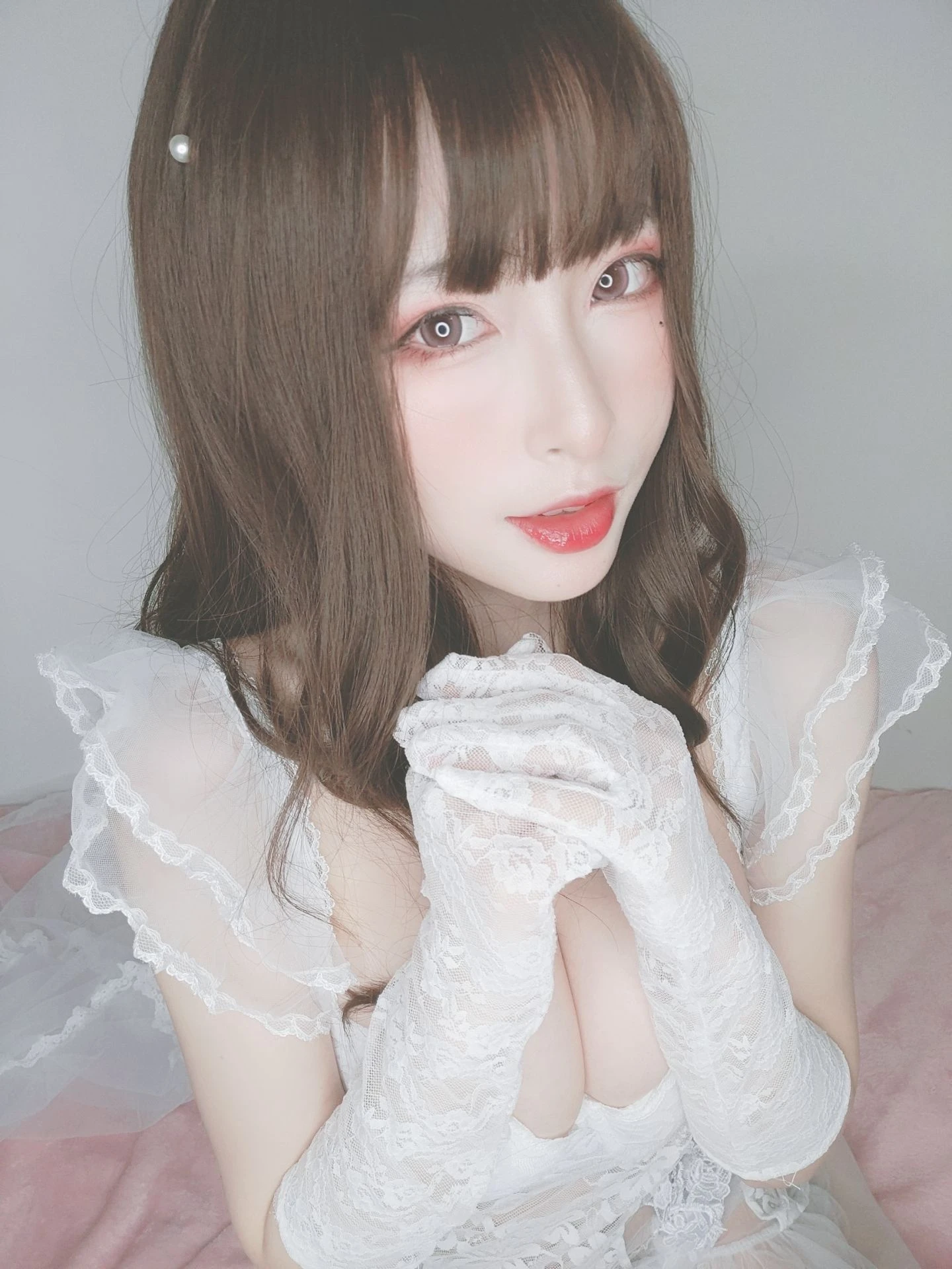 尤物清水由乃 – 花嫁自拍插图8