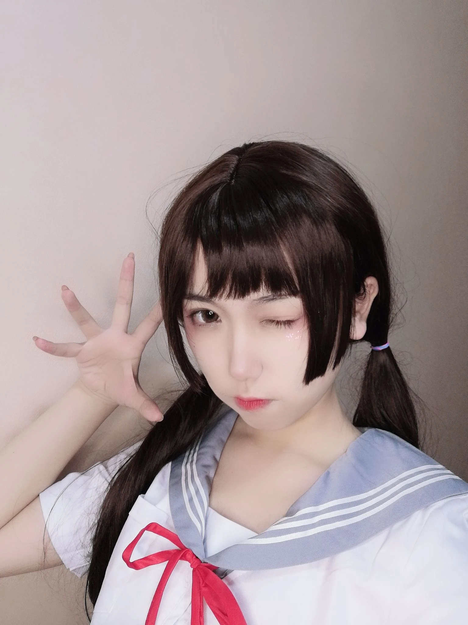 芋圆侑子SJ_ – 白丝jk [77P]插图1