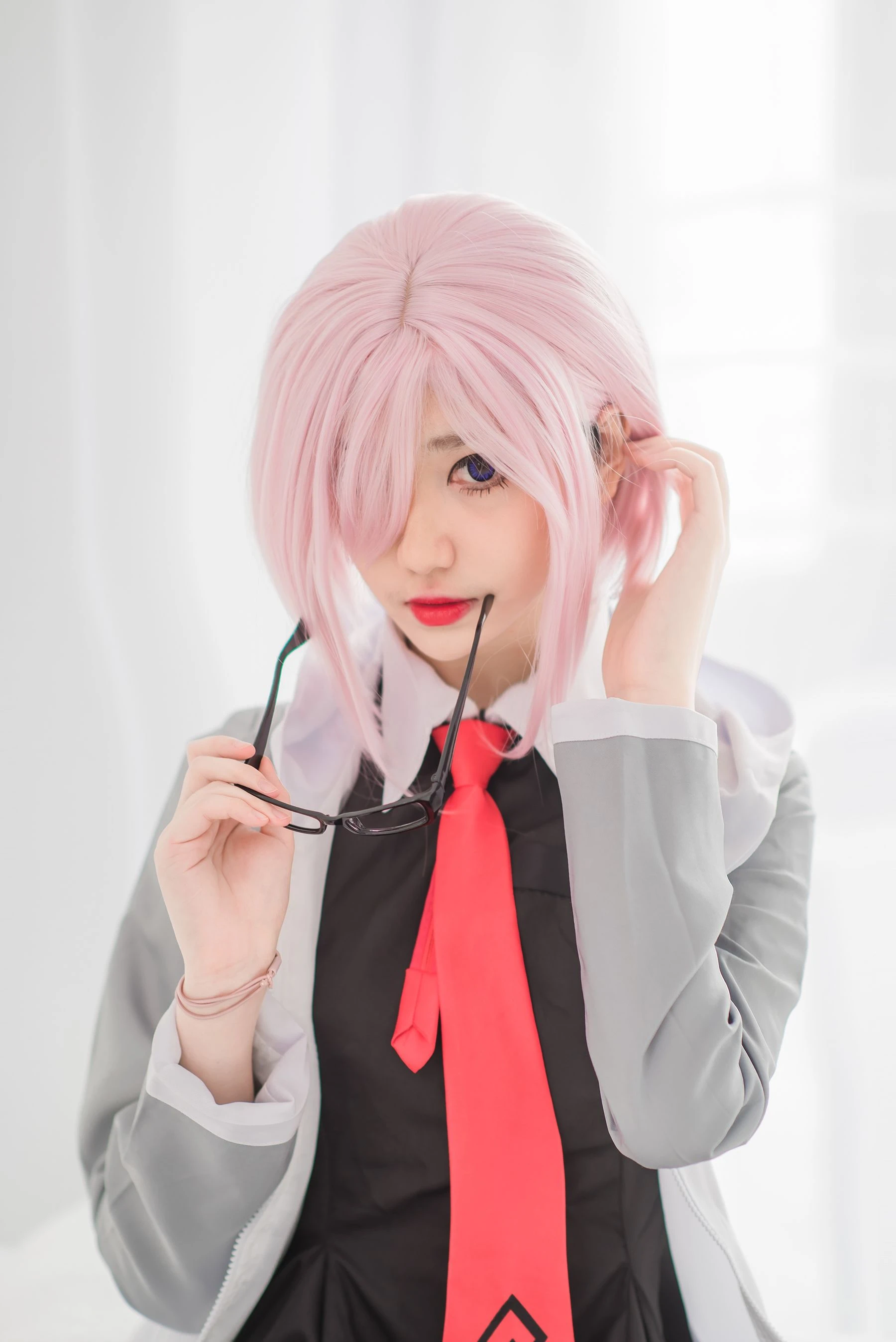 动漫博主南桃Momoko 玛修制服 [29P]插图5