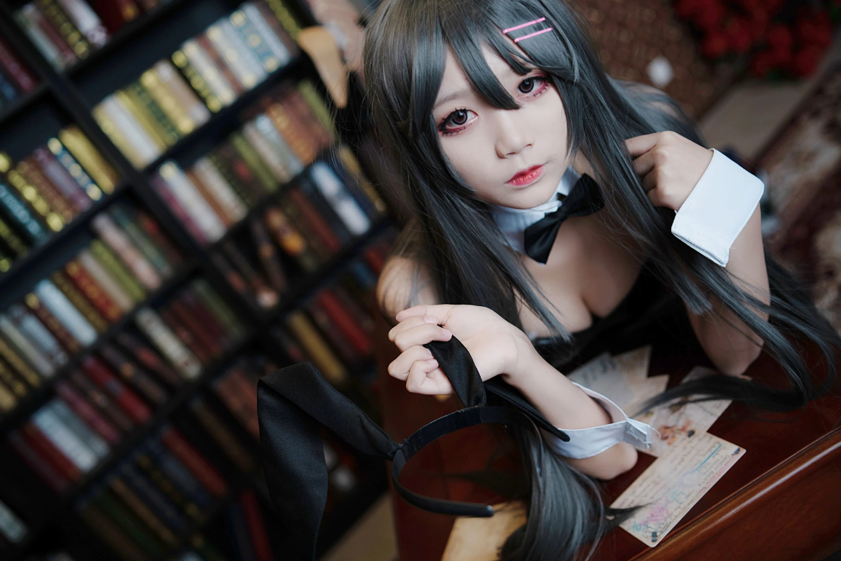 清纯少女五更百鬼 – 樱岛麻衣兔女郎插图2