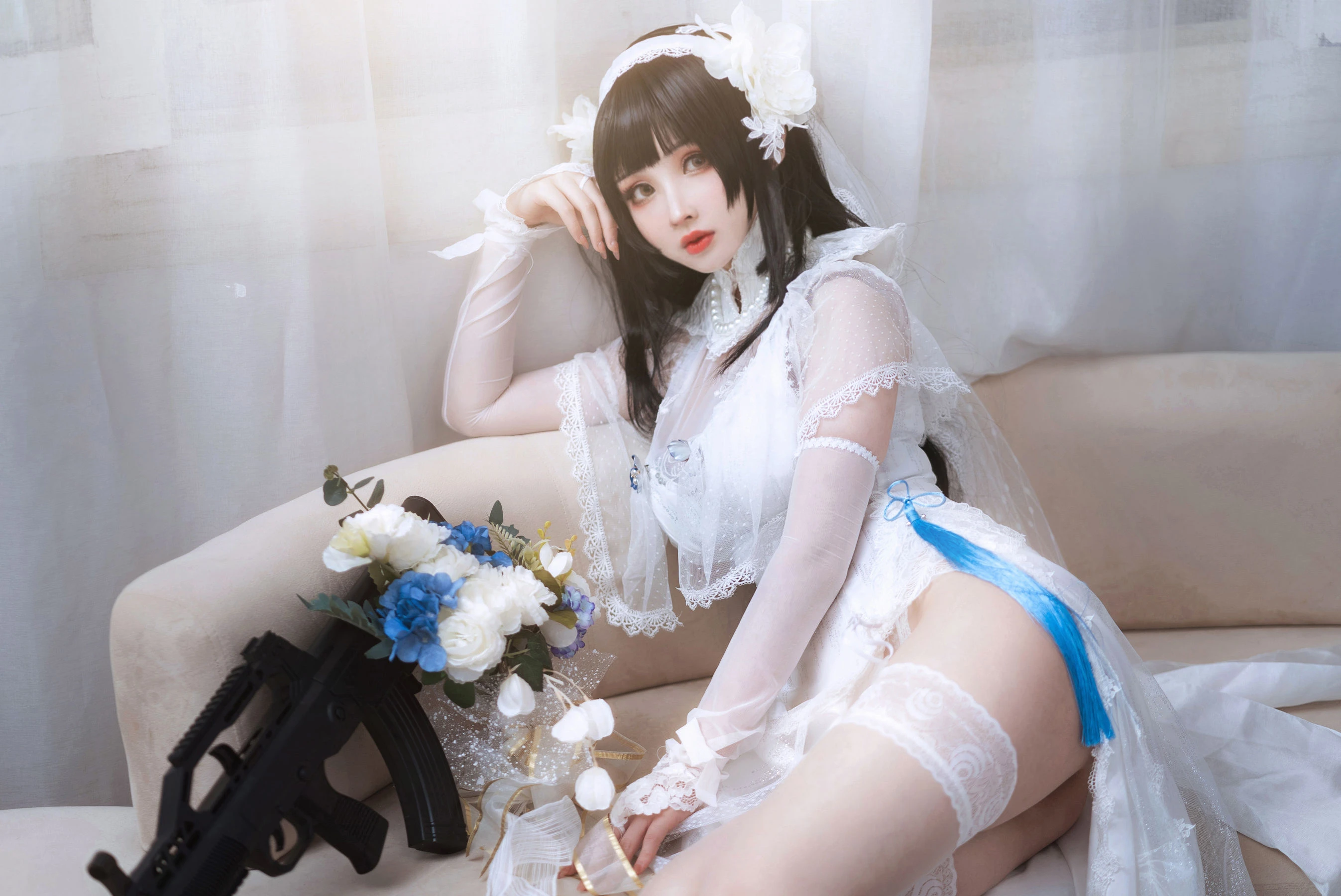 COS福利rioko凉凉子 – 95花嫁 [25P]插图1