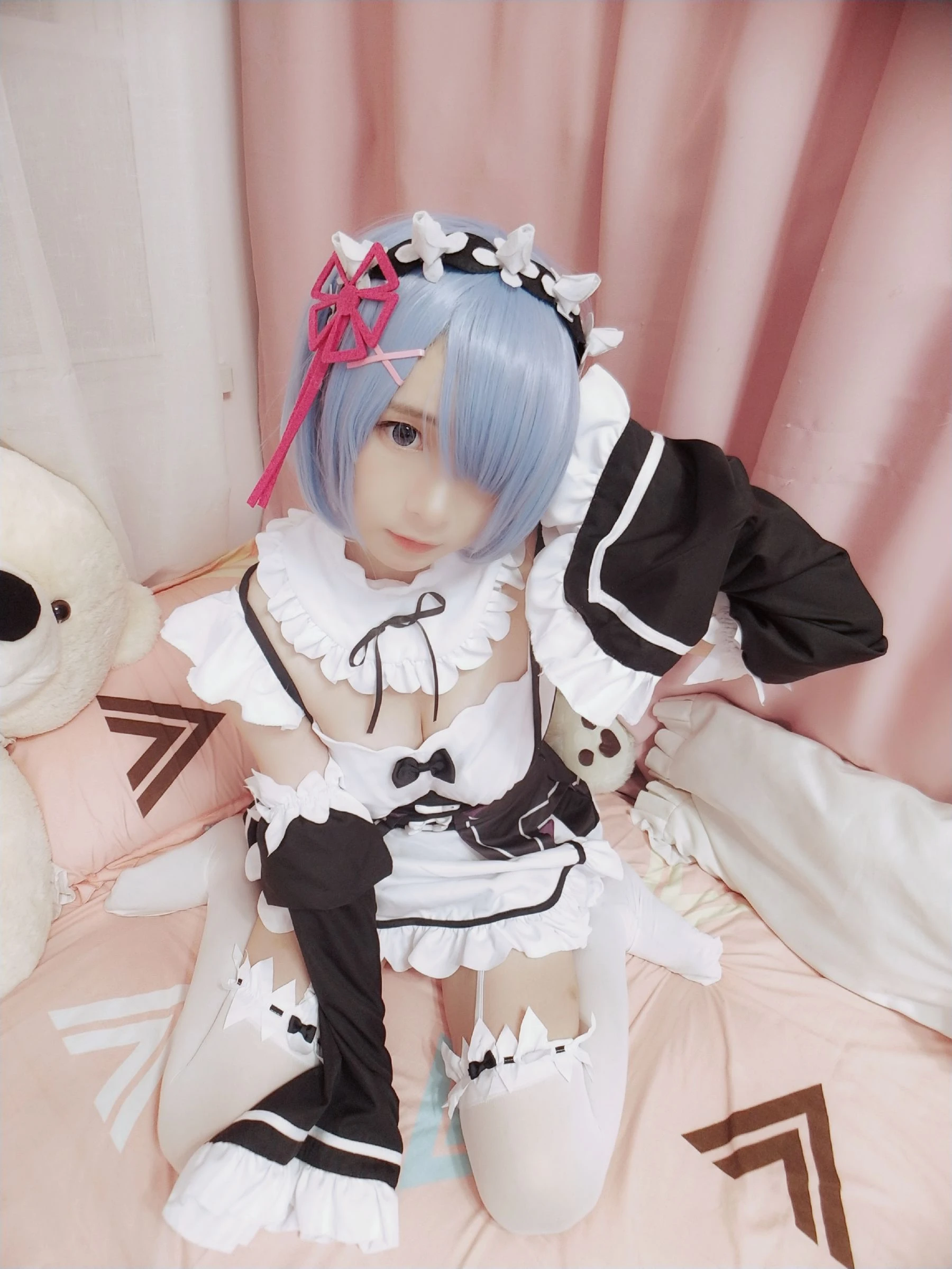 二次元美女古川kagura 蕾姆女仆插图7