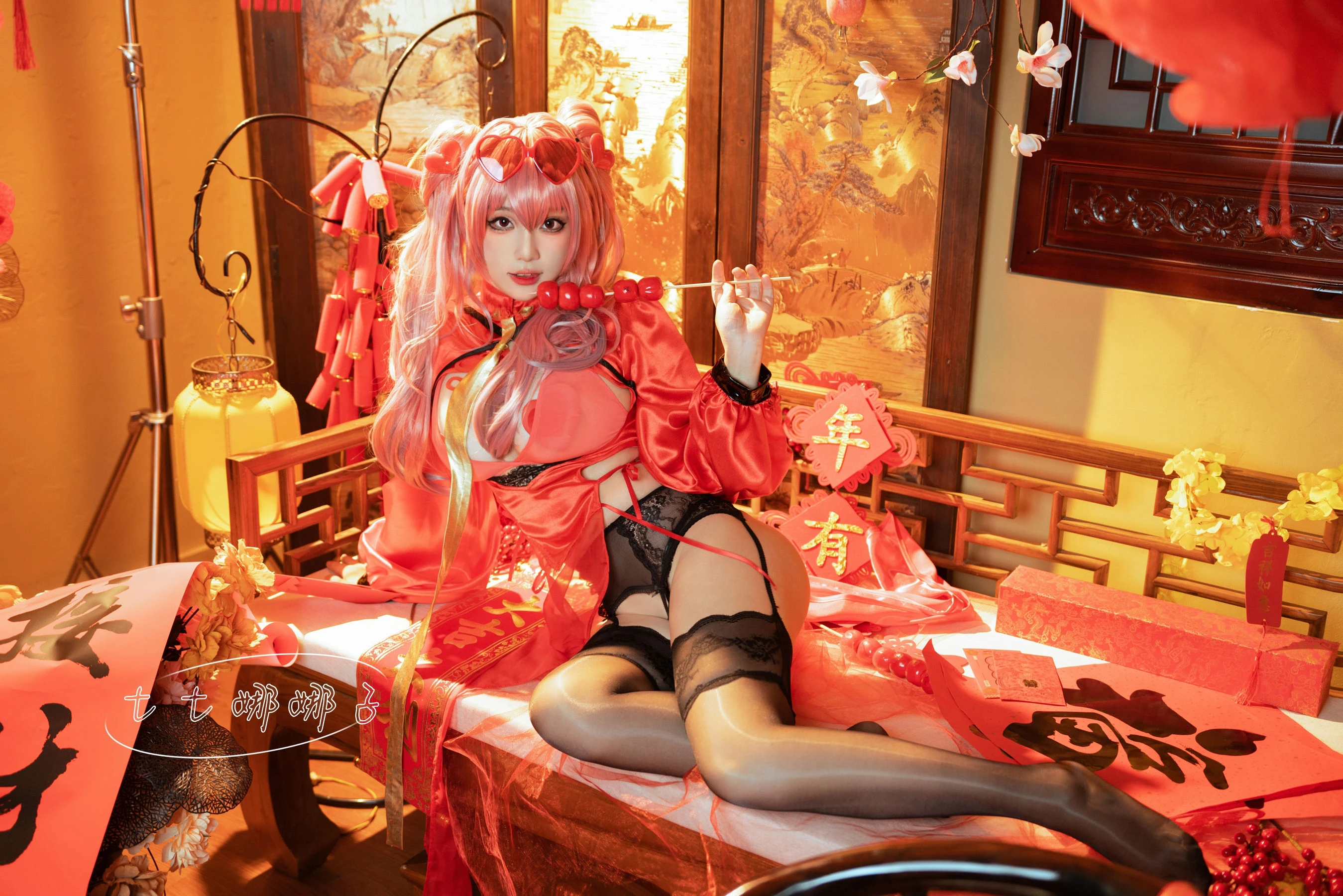 七七娜娜子 – 布莱默顿新春旗袍插图3
