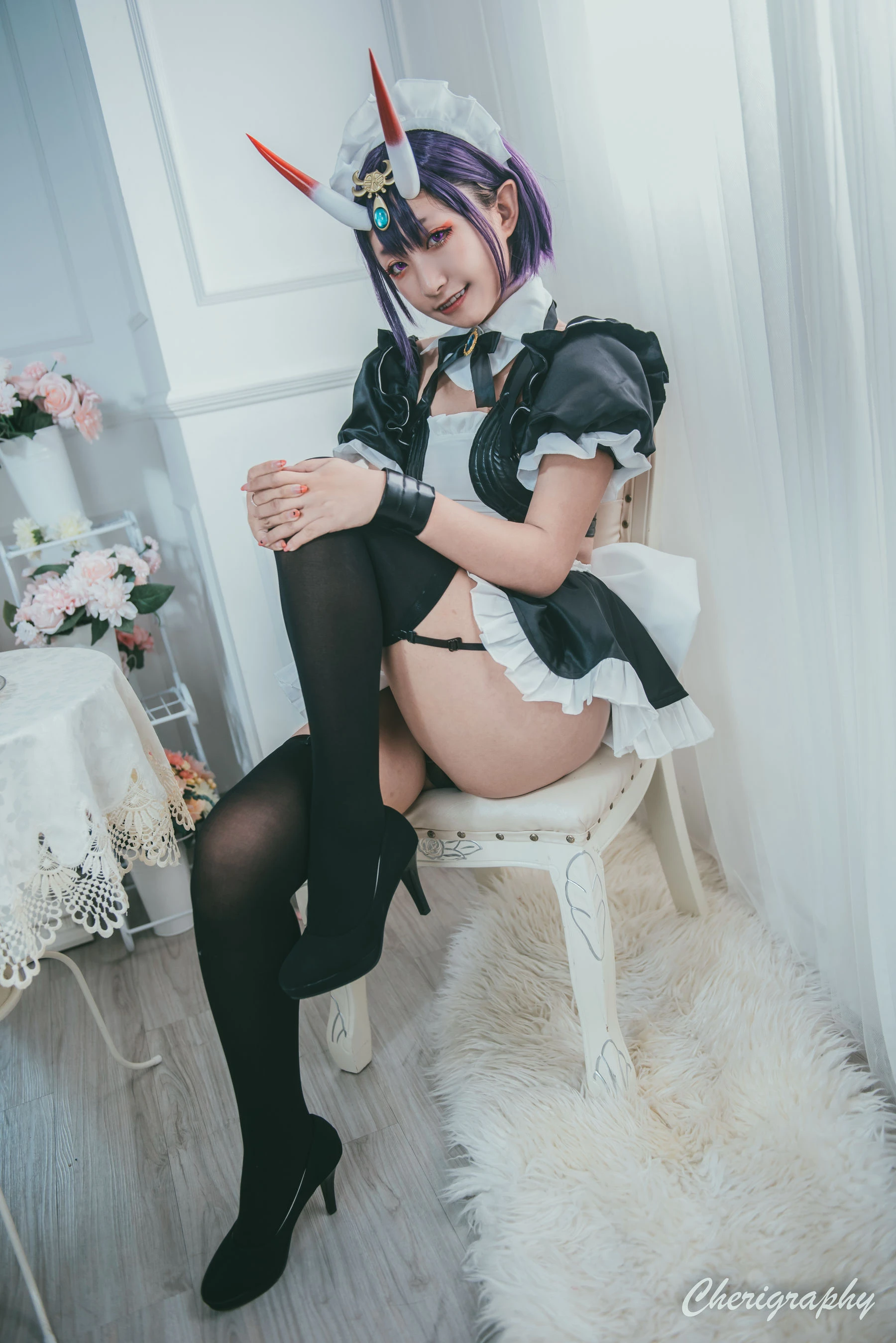 Roroki骷髅姫 – 酒吞女仆 [16P]高清在线免费欣赏–微密图社-微密图社