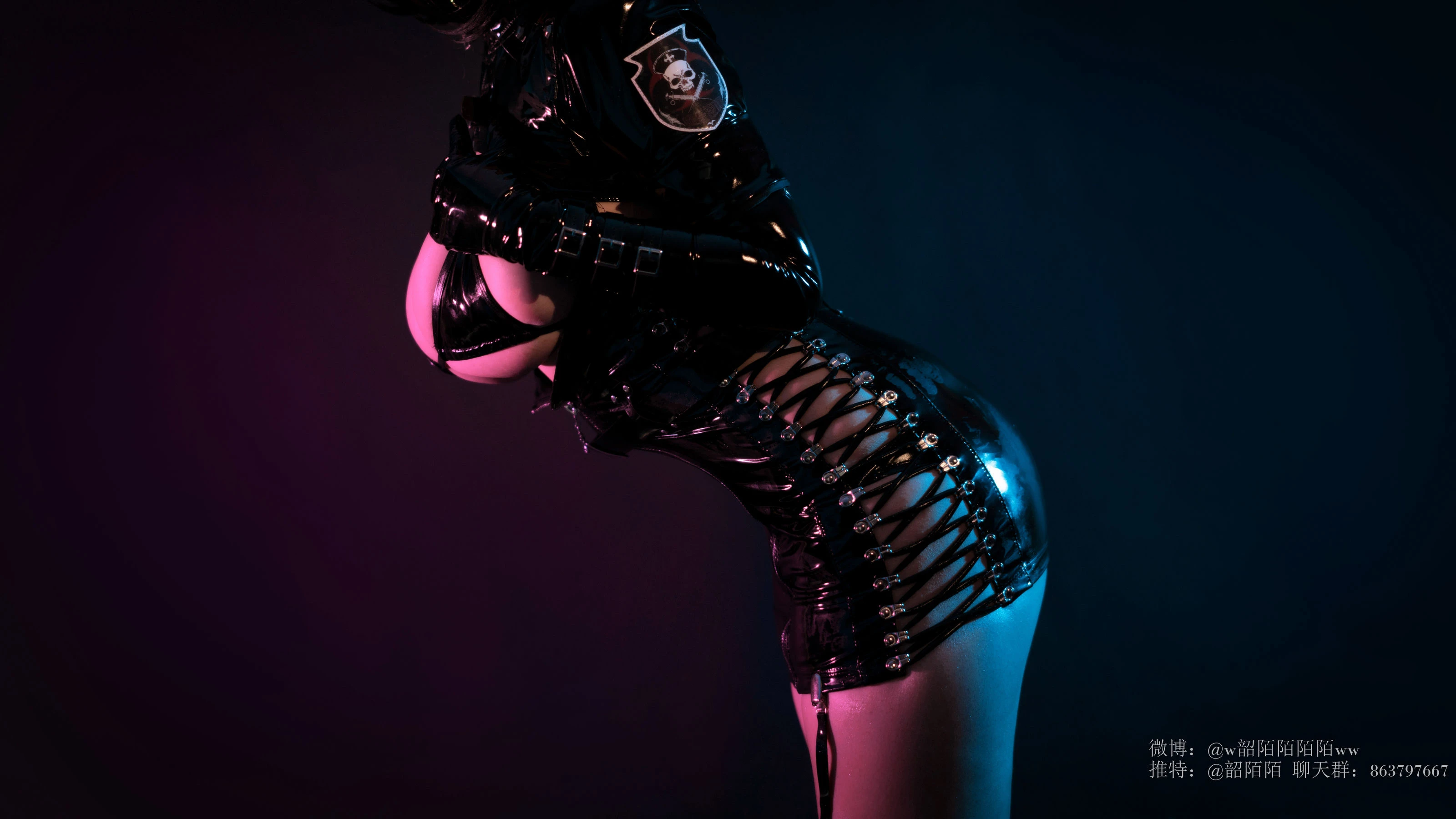 Cosplay美女韶陌陌 暗黑护士高清在线免费欣赏–微密图社-微密图社