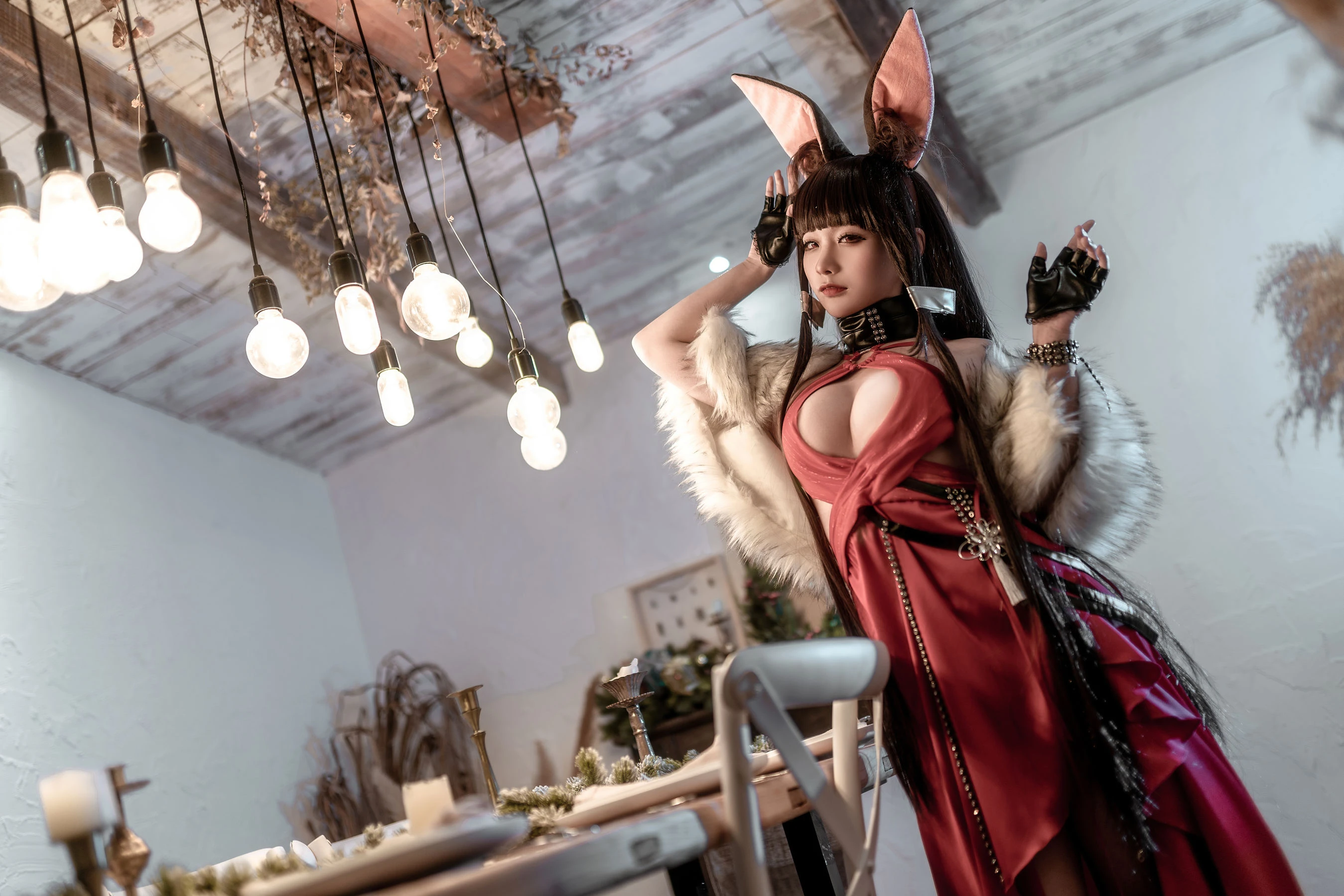 动漫博主蠢沫沫 – Akagi Ruby-Laced Beauty (Azur Lane) [40P]插图3