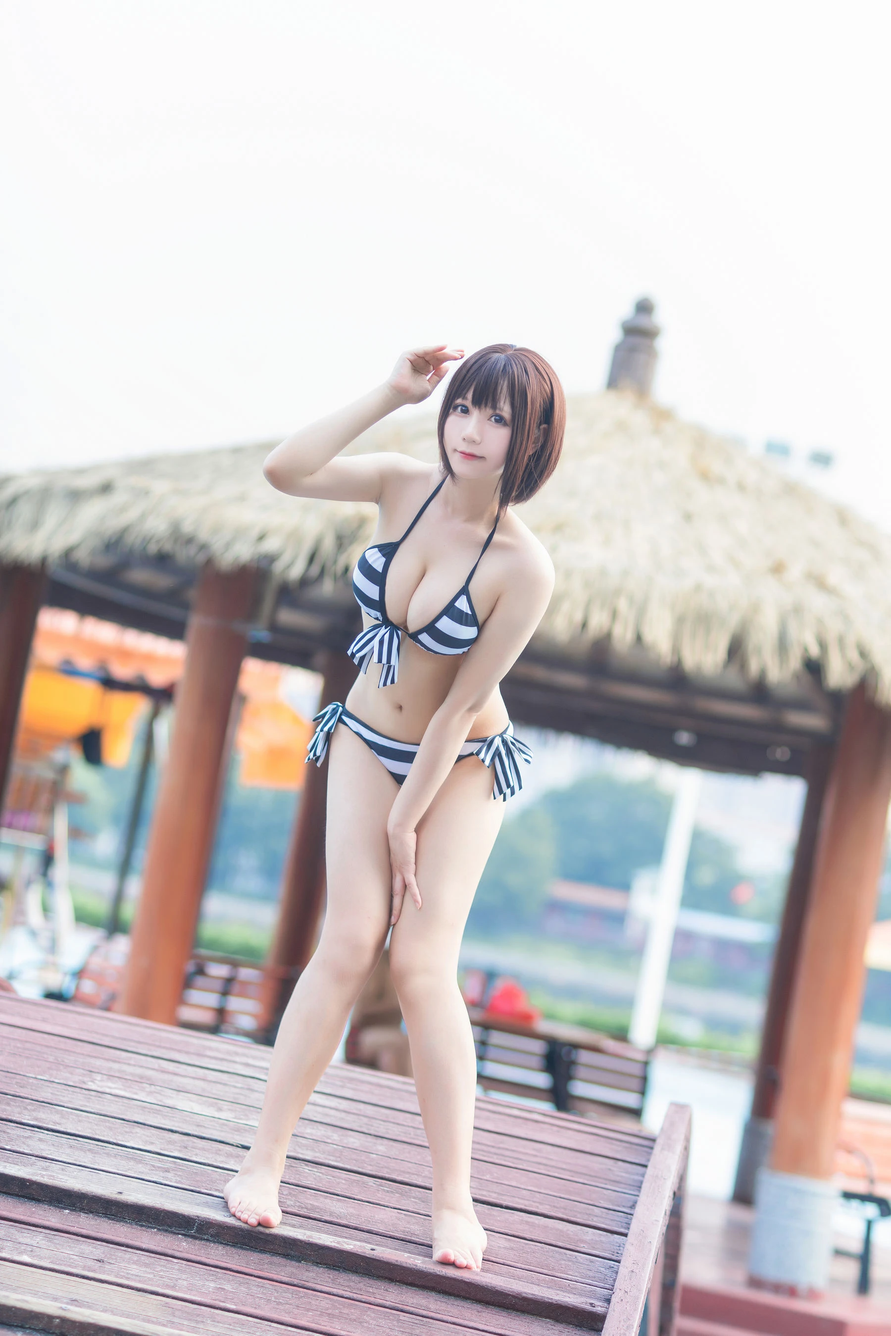 萌妹子Nyako喵子 – 加藤惠泳装 [11P]插图4
