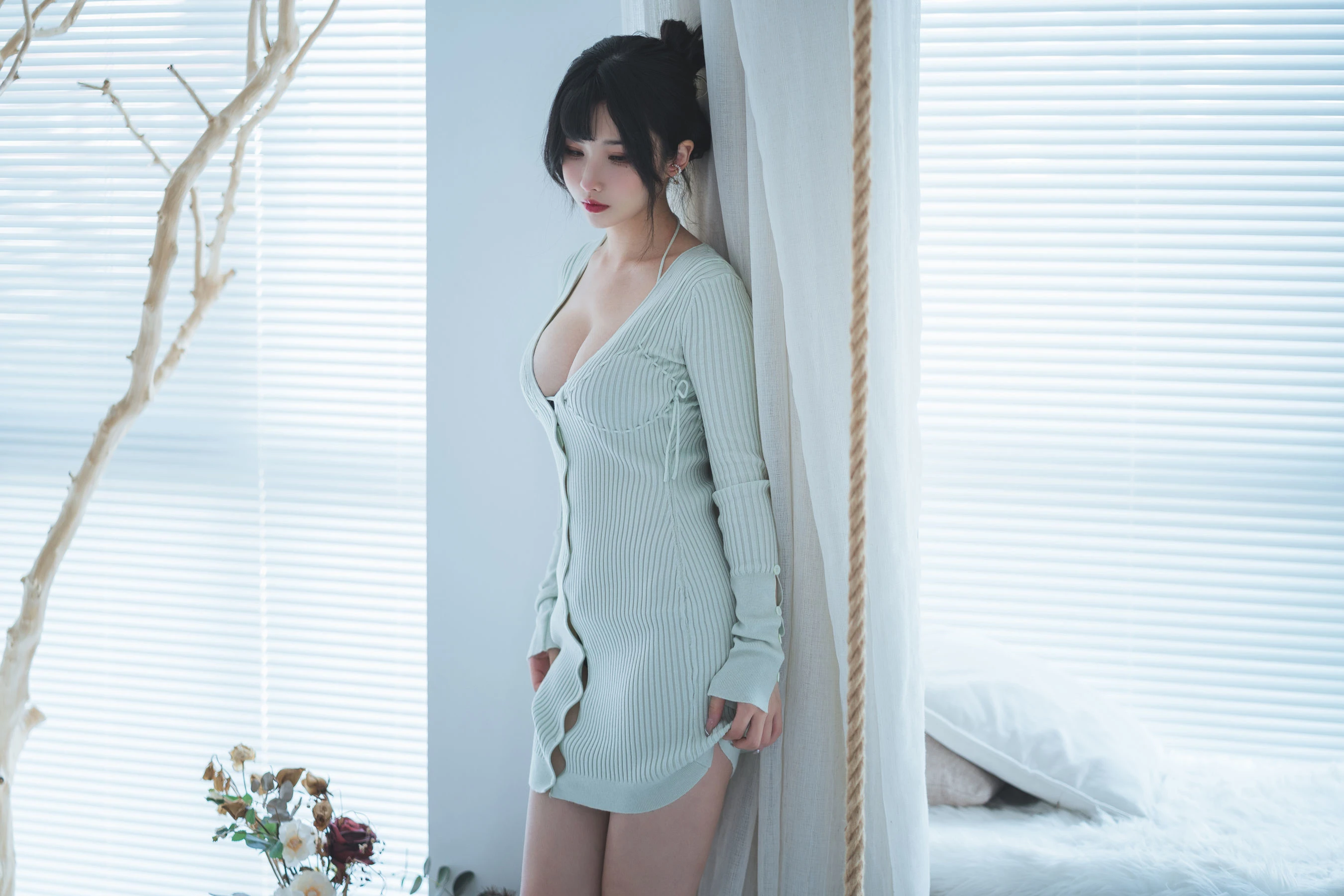 COS福利rioko凉凉子 – 人妻毛衣 [54P]插图5