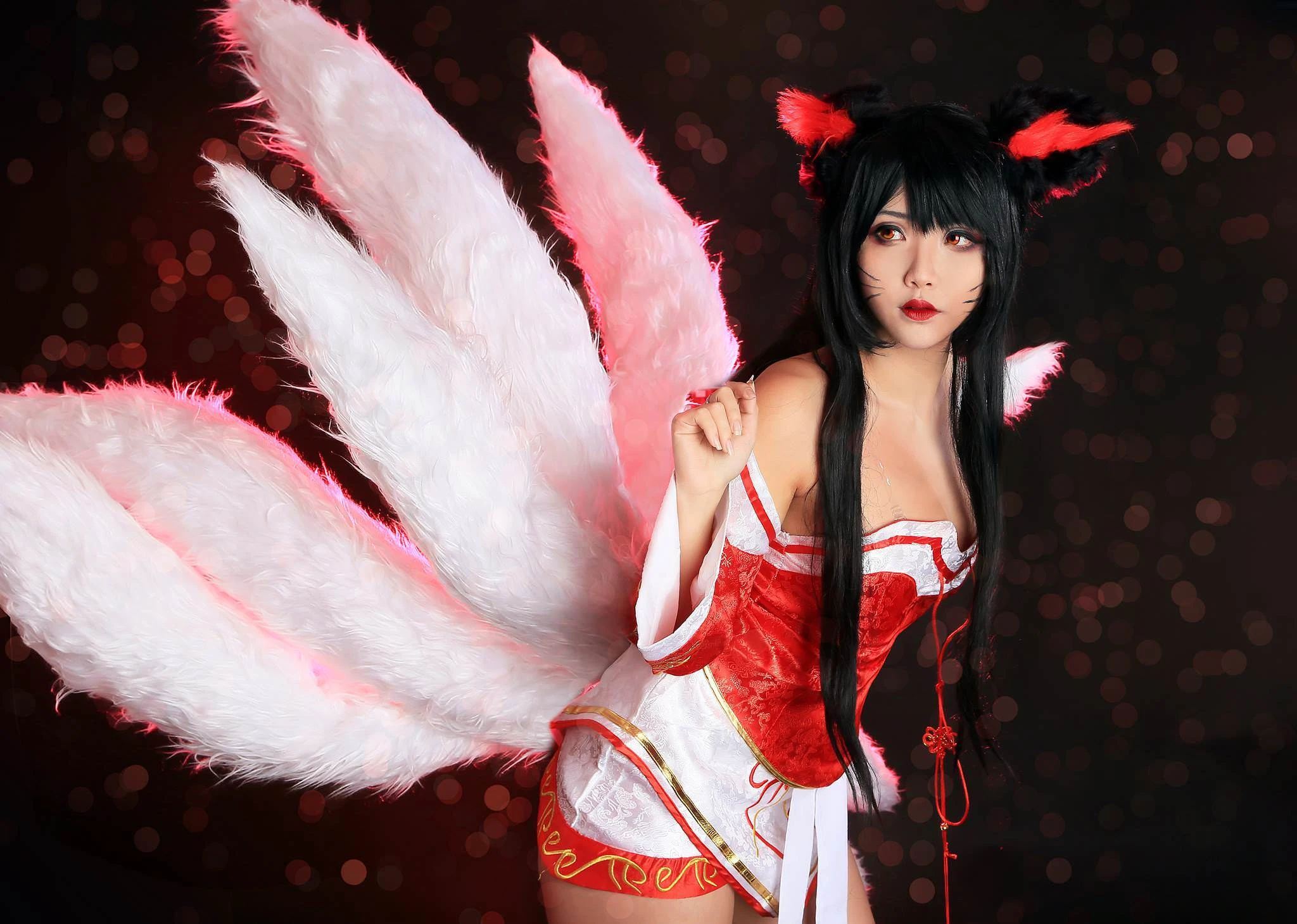 越裔正妹Hana bunny – Ahri插图1