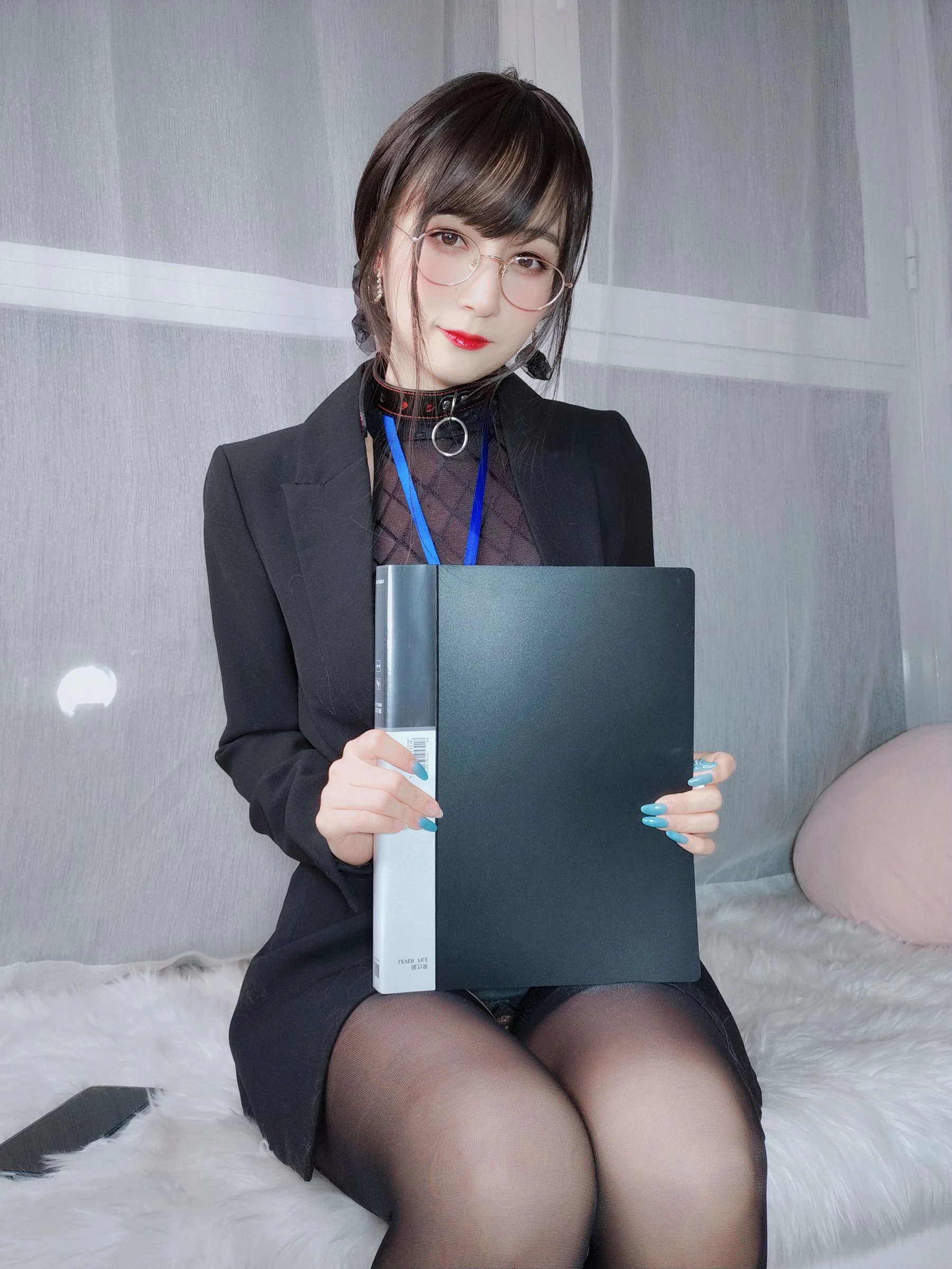 Coser小姐姐白银 – 黑丝情趣插图5