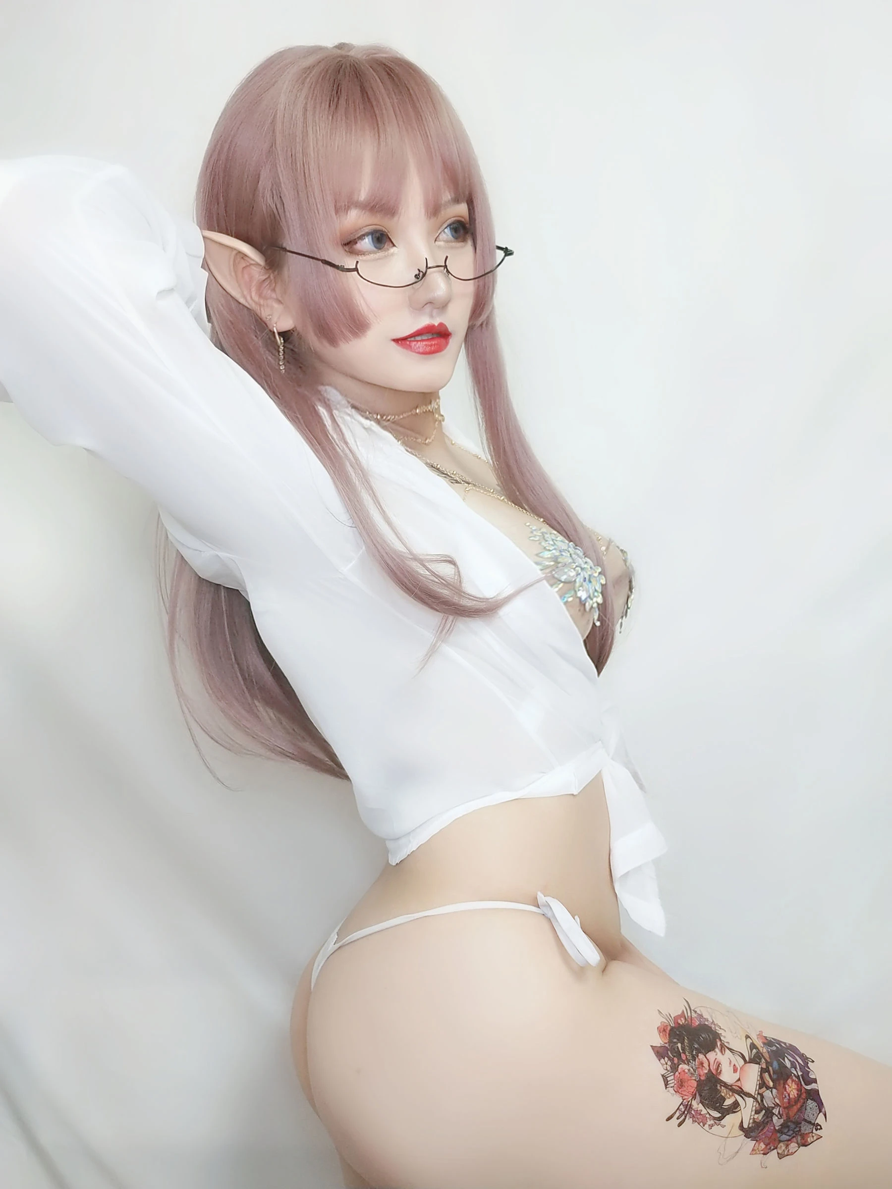 夏鸽鸽不想起床 纹身水钻插图7