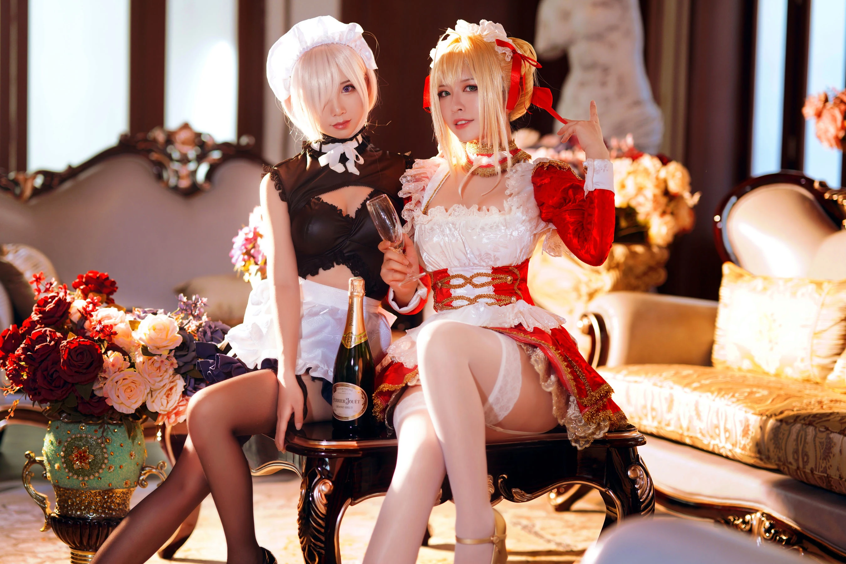 半半子&面饼仙儿 Claudius x Kyrielight Maid插图3