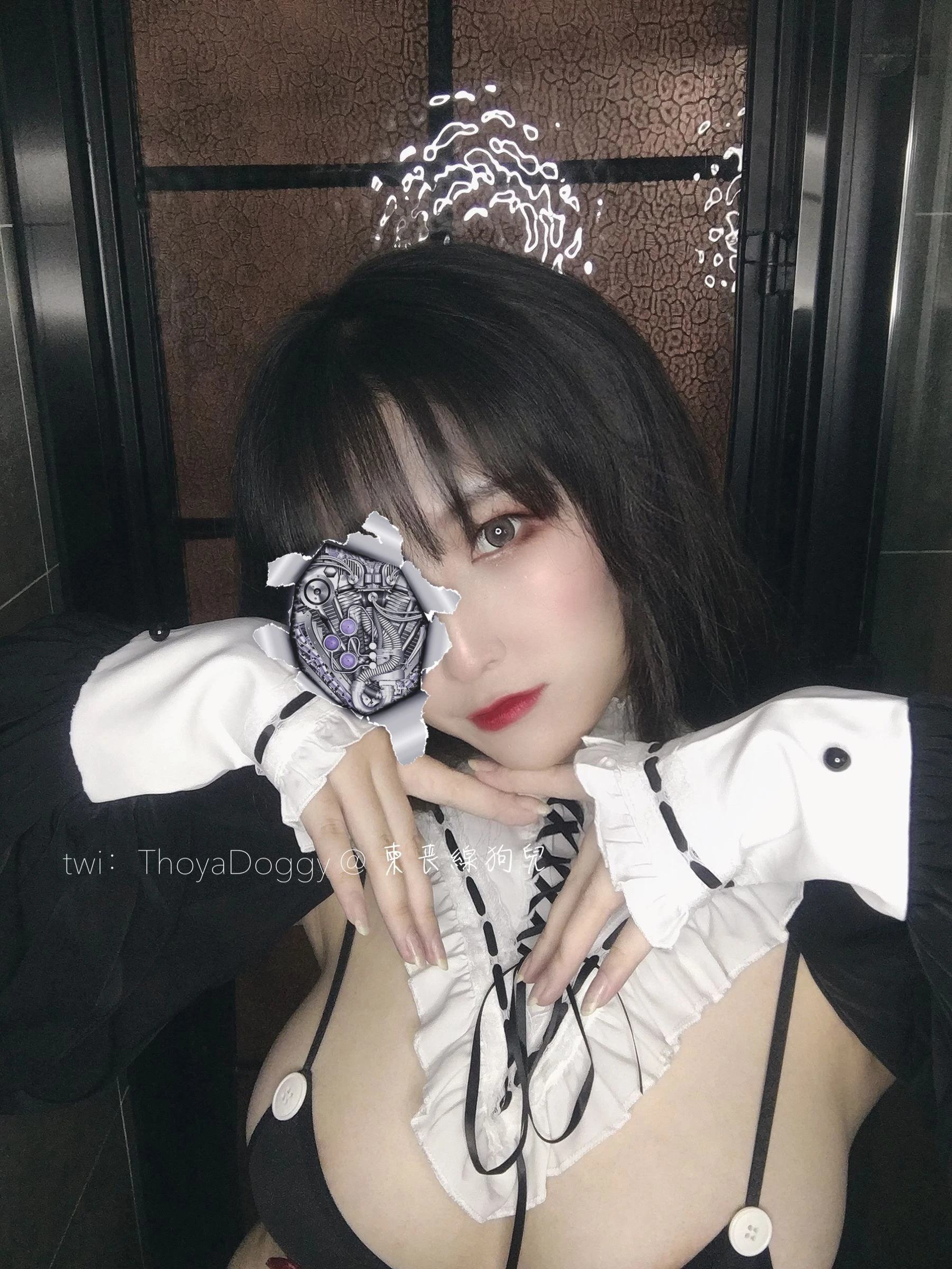 奇行家狗崽(棕桠阿狗崽) – 机械修女插图5