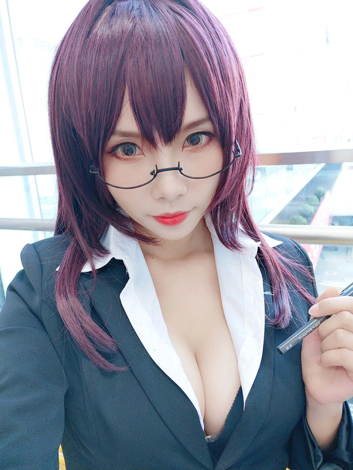 Neko-薇薇 – 斯卡哈自拍插图1