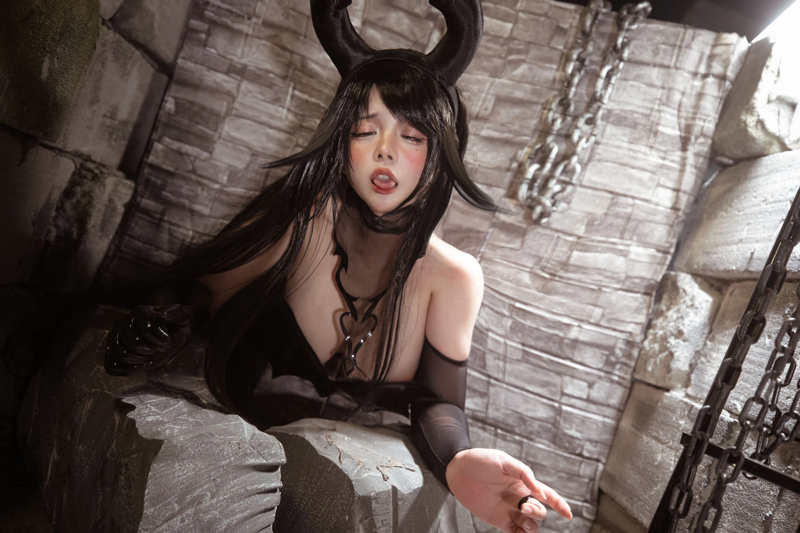 NinJA阿寨寨 – 受虐魅魔插图4