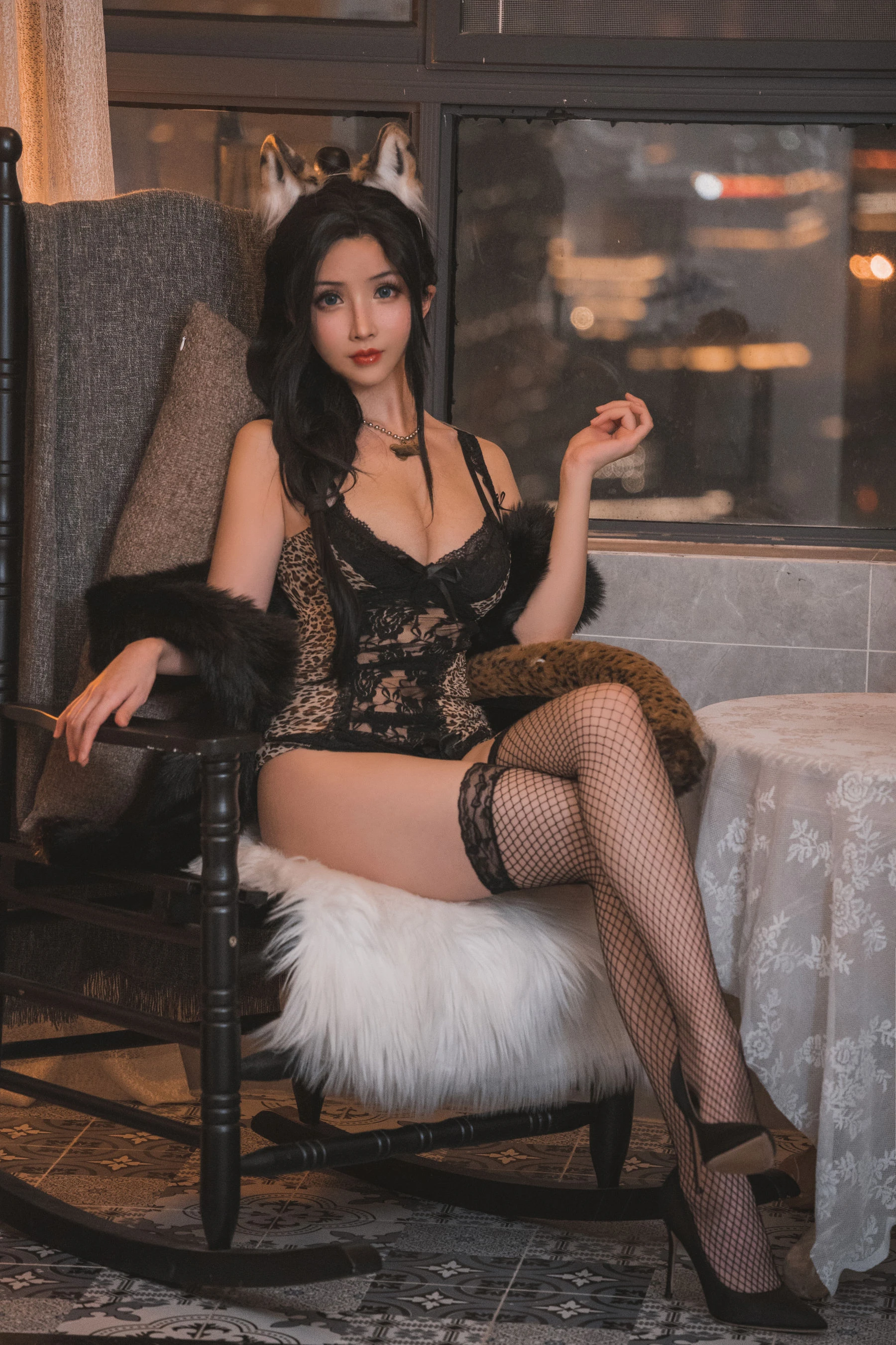 COS福利rioko凉凉子 – 豹子女士的秘密约会 [25P]高清在线免费欣赏–微密图社-微密图社