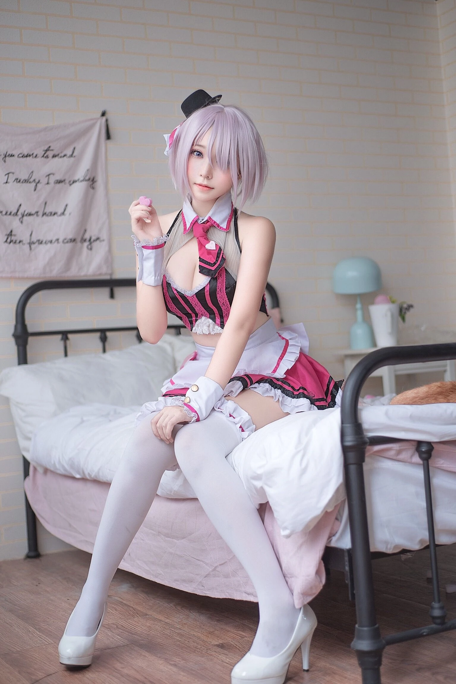 萌妹菌烨tako 玛修情人节女仆 [9P]插图6