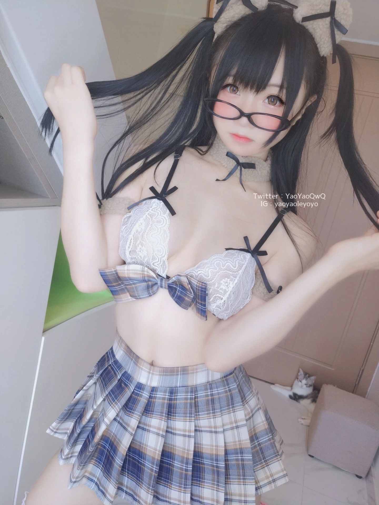 萌妹子Coser摇摇乐yoyo fantia やさしくしてください (2021-8.13)插图4