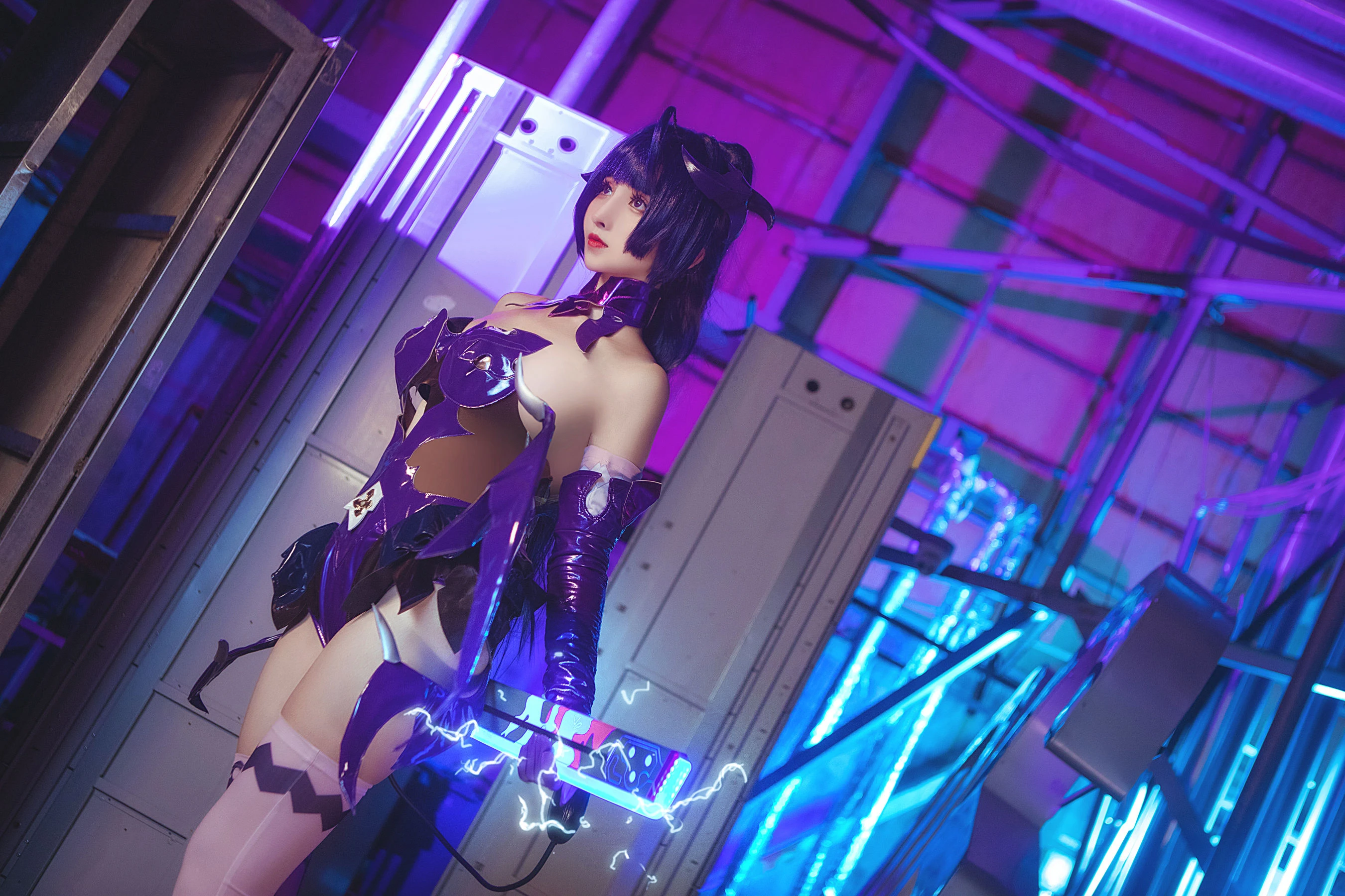 COS福利rioko凉凉子 魅魔芽衣 [22P]插图1