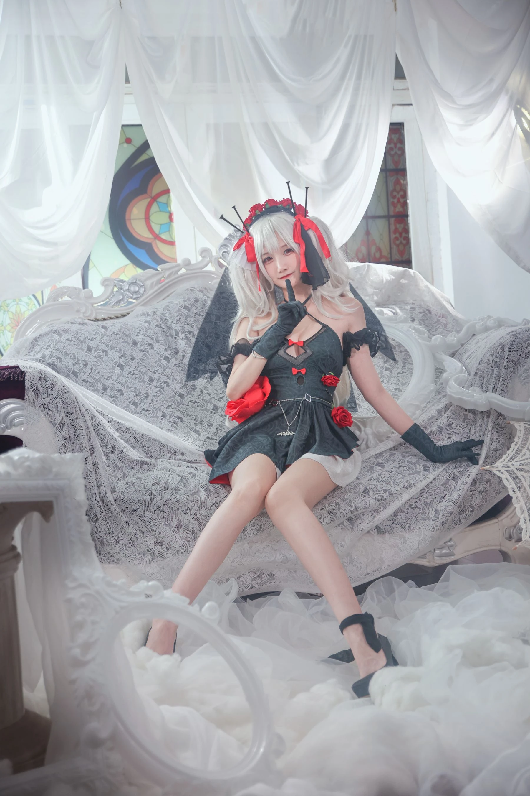 COS妹子仙九Airi – 吸血鬼誓约插图2