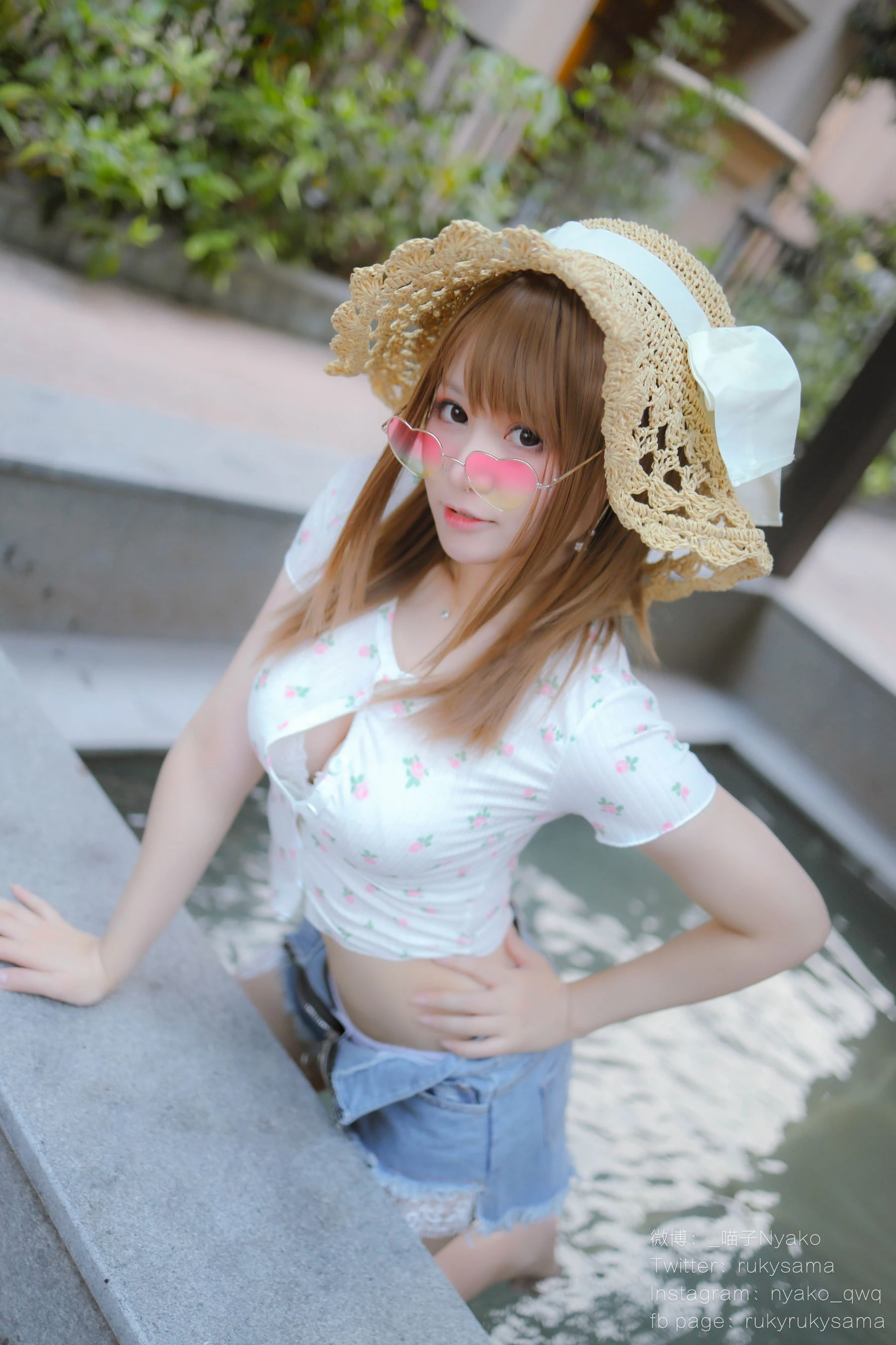 萌妹子Nyako喵子 – 温泉旅行插图8