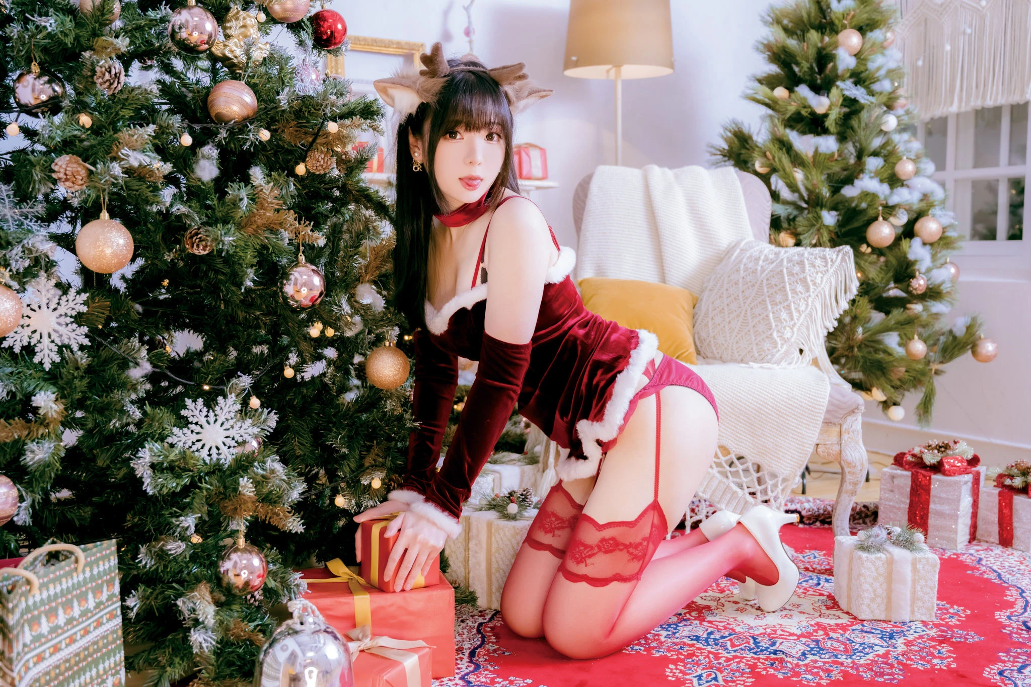 微博妹纸霜月shimo[fantia] 2022-12-25 メリー・クリスマス！！插图2