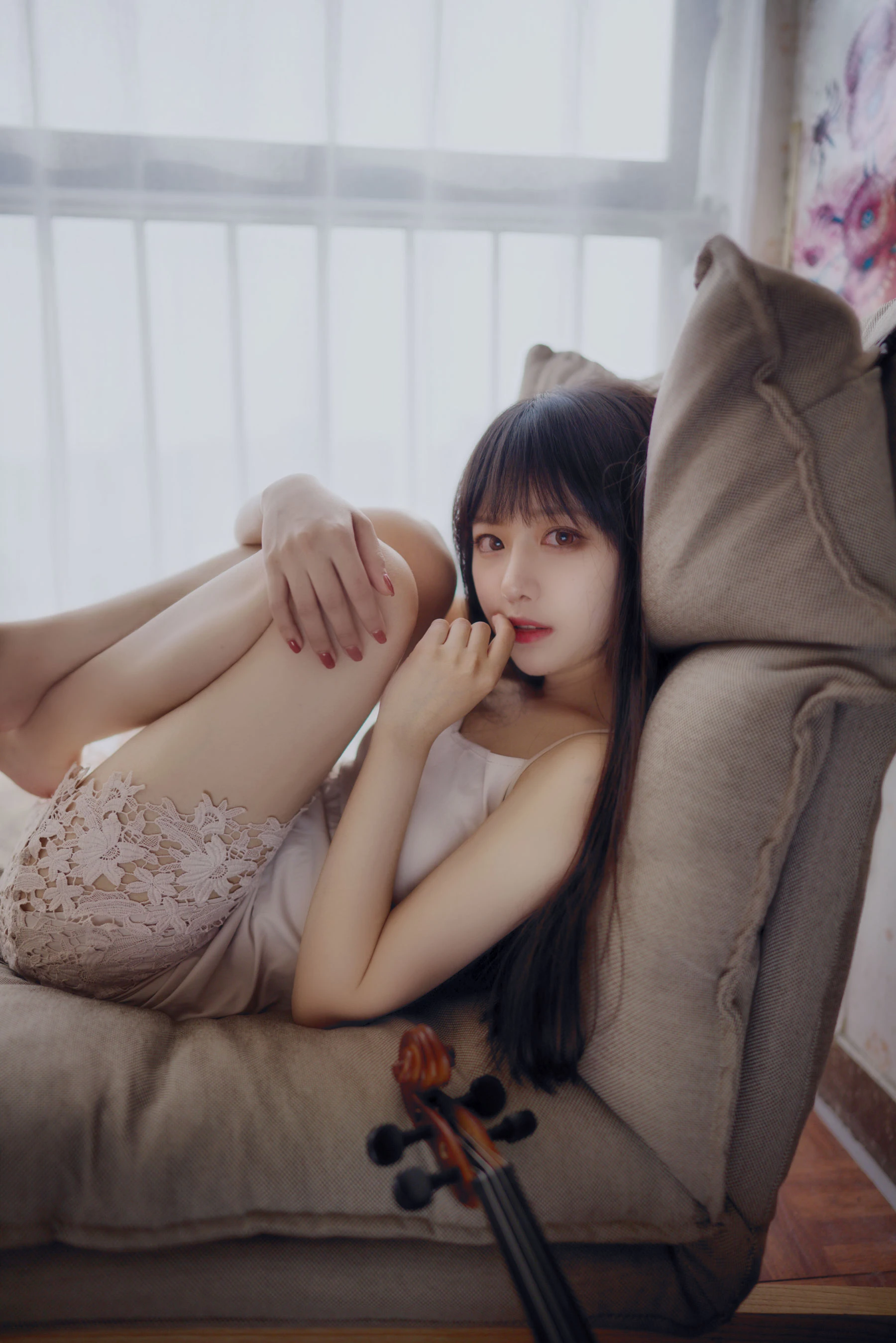 Shika小鹿鹿 – 长发姑娘 [18P]插图6