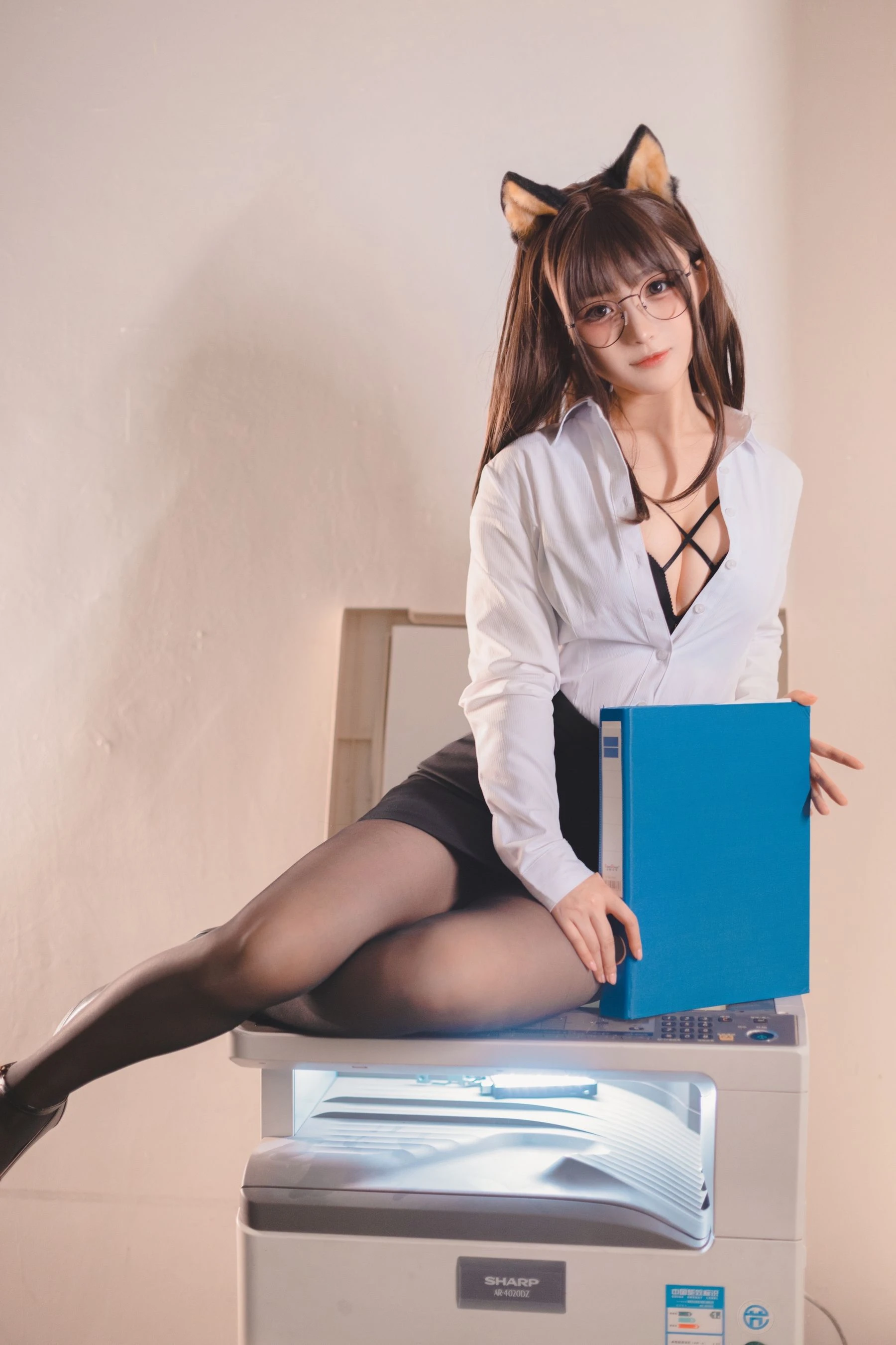 桜井宁宁 – 柴犬OL [59P]插图2