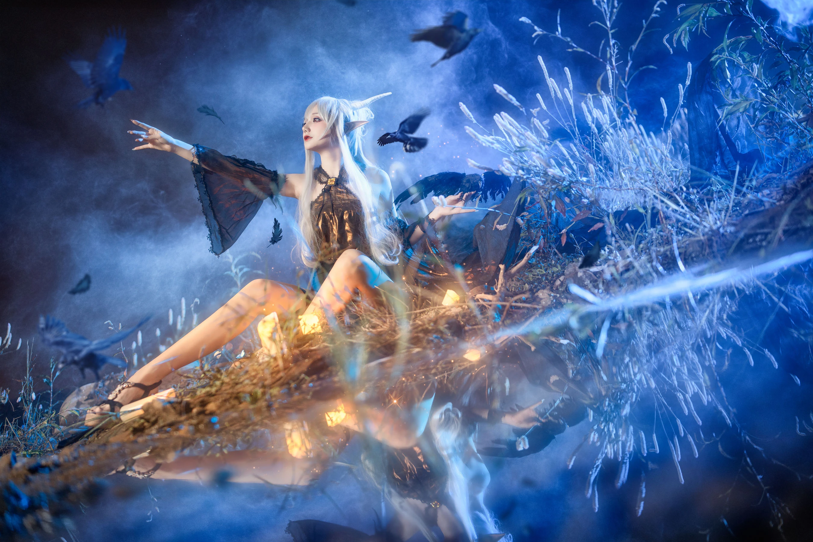 COS妹子仙九Airi – 闪灵静谧午夜插图5
