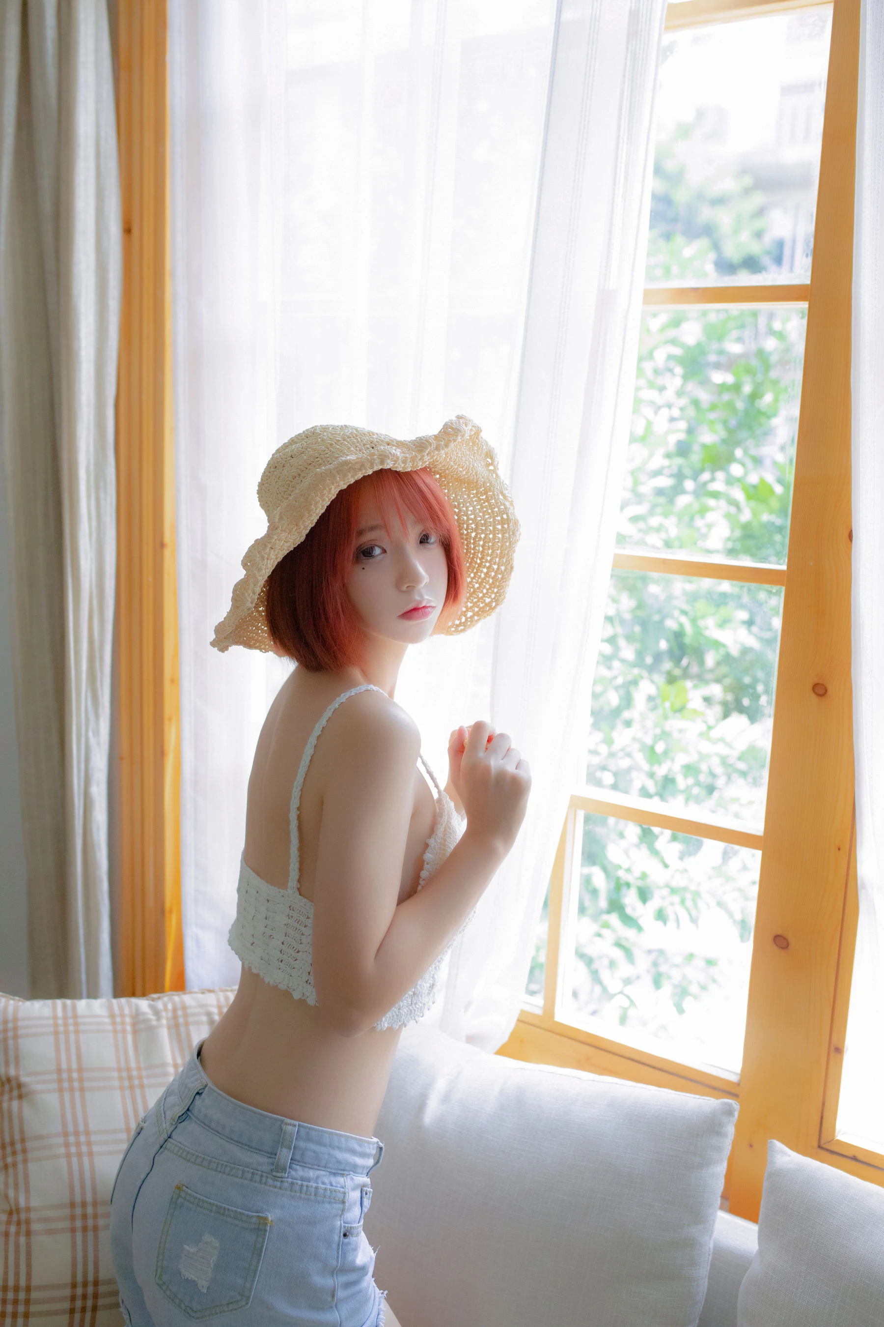 疯猫ss – 草帽女孩插图7