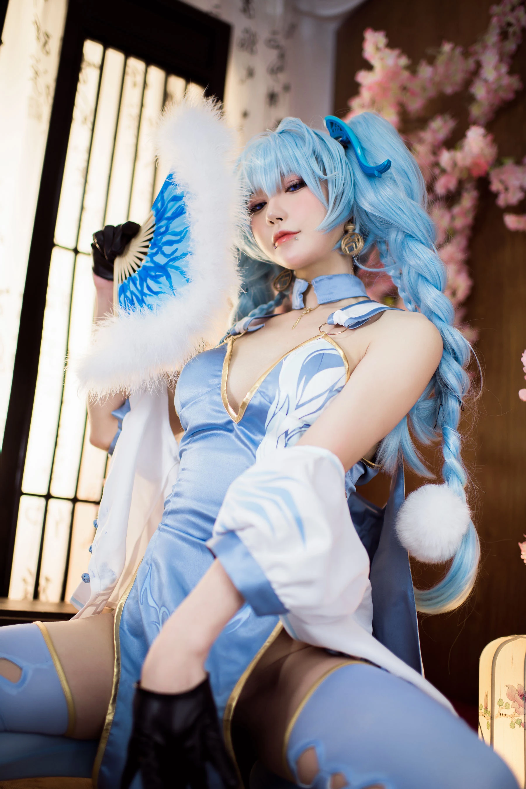 动漫博主阿包也是兔娘 – 少女前线 PA15翠雀媚插图8