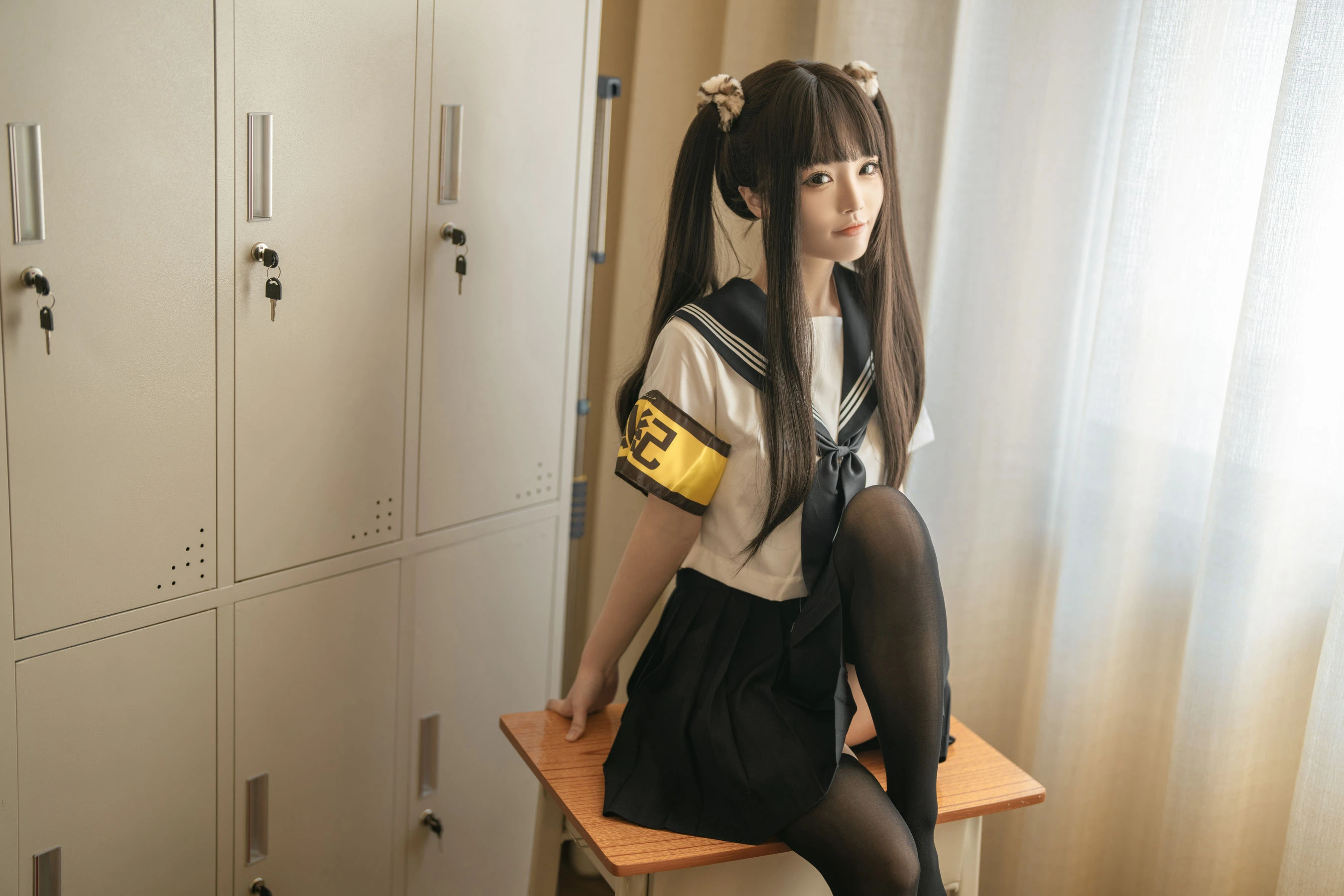 桃良阿宅 – 教室jk [33P]插图6
