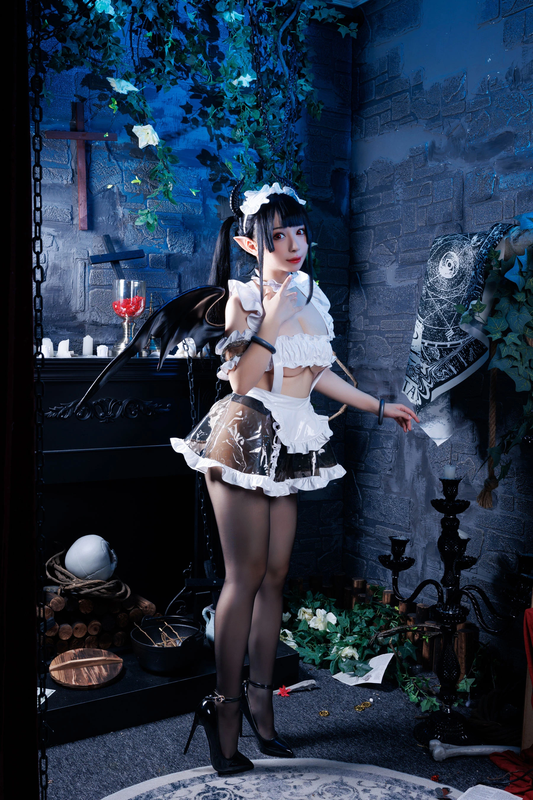胡桃猫Kurumineko – 女仆吸血姬 [100P]高清在线免费欣赏–微密图社-微密图社