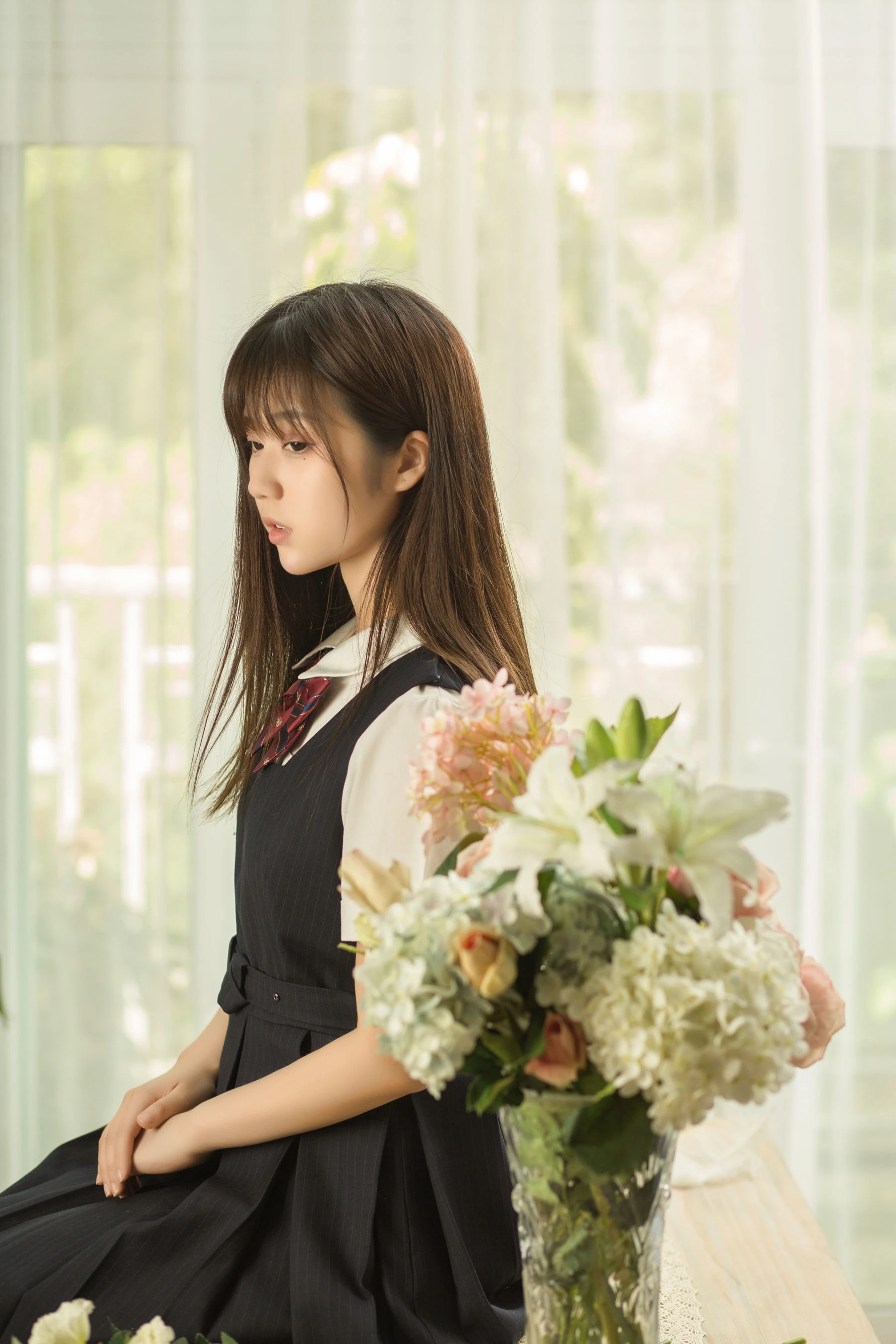 微博福利姬镜酱 – 不知梦 制服插图6