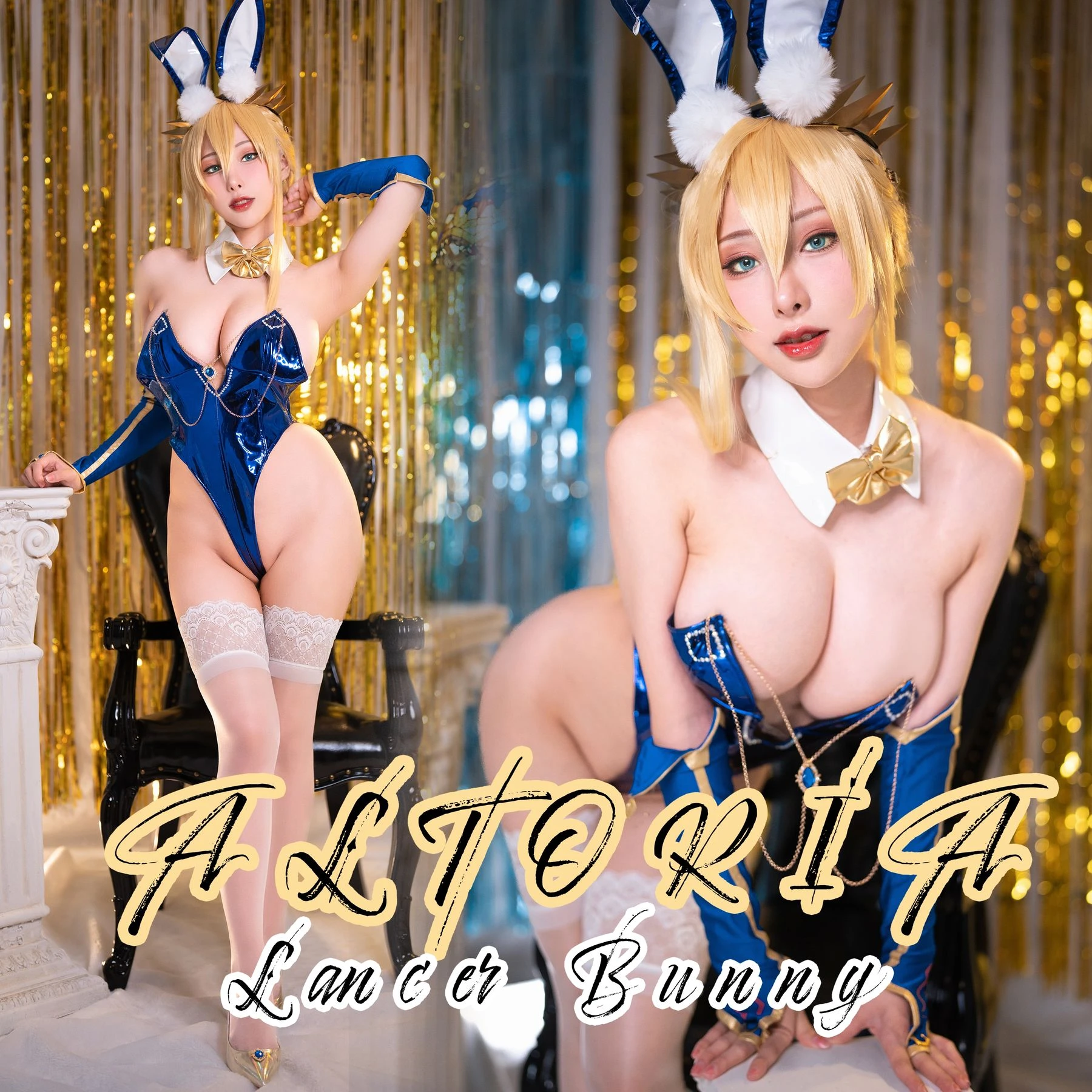Hane Ame 雨波写真 – FGO FATE Artoria Lancer bunny [24P]高清在线免费欣赏–微密图社-微密图社