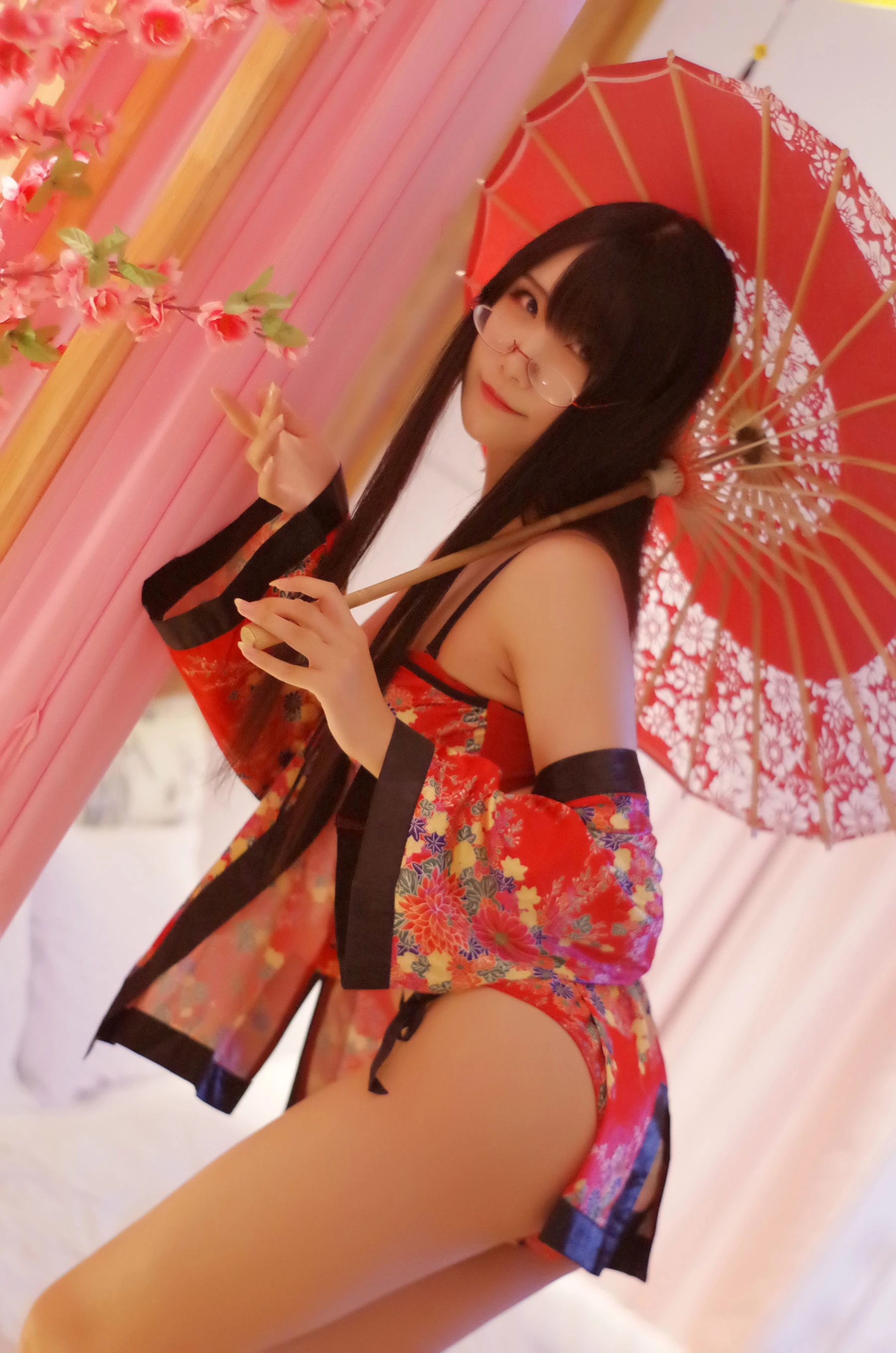 动漫博主曉美媽 浴衣插图3