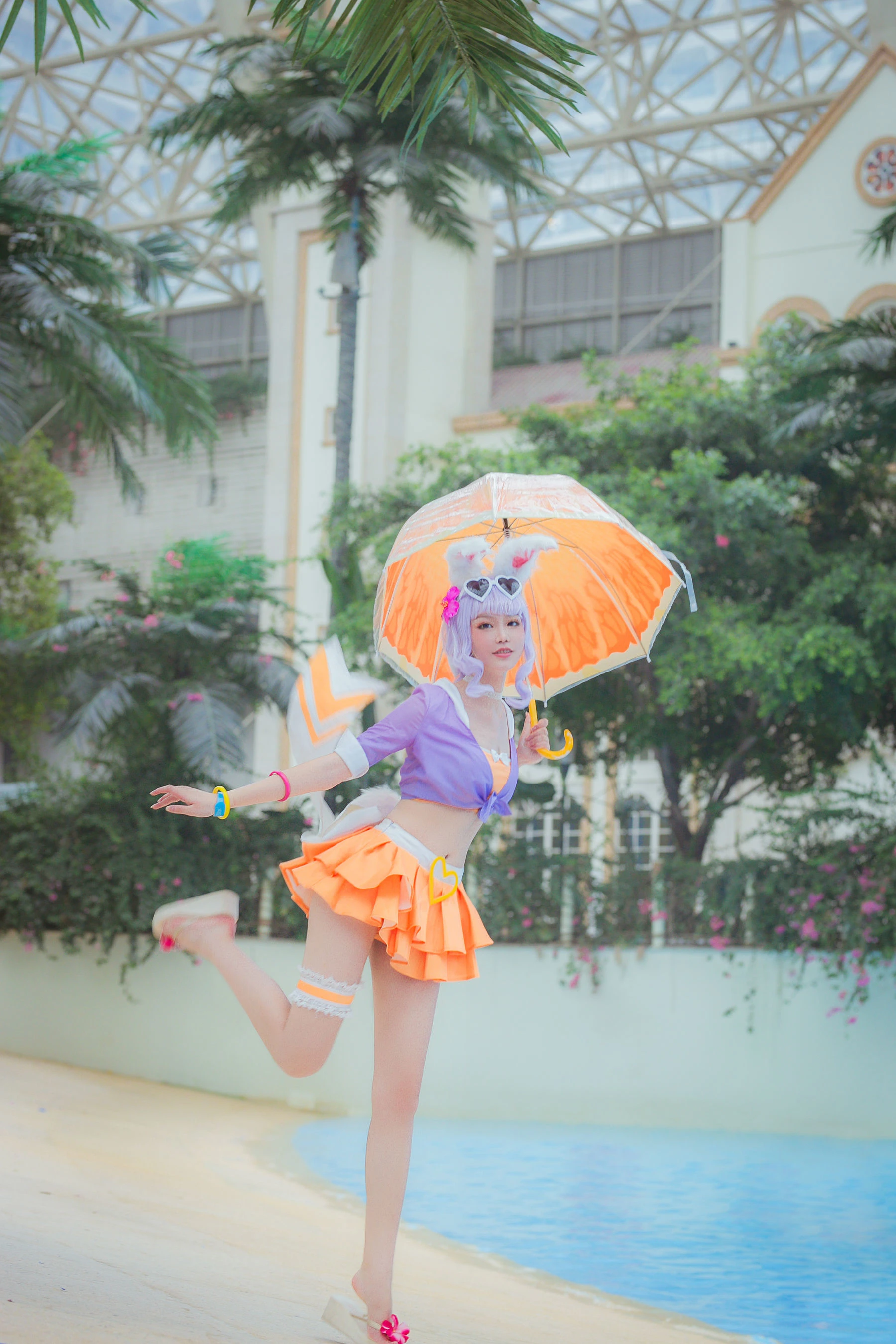 人气coser戚顾儿MIKI 王者荣耀 公孙离蜜桔之夏高清在线免费欣赏–微密图社-微密图社