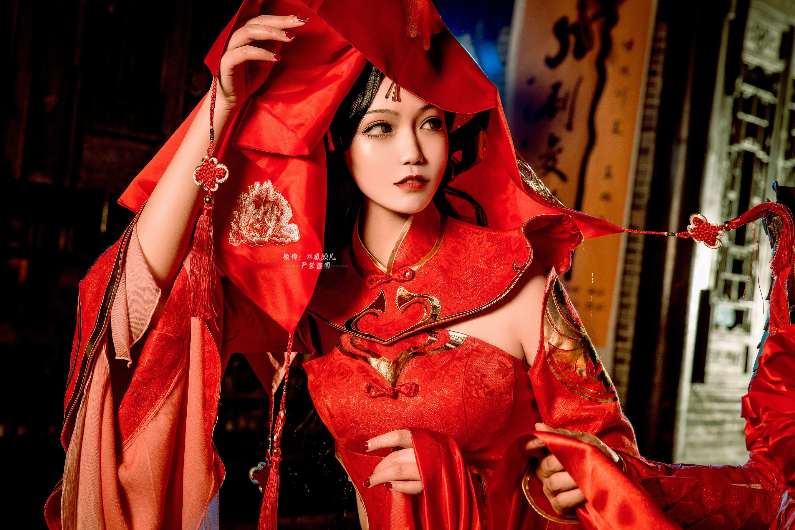 人气coser戚顾儿MIKI 王者荣耀 露娜一生所爱插图1