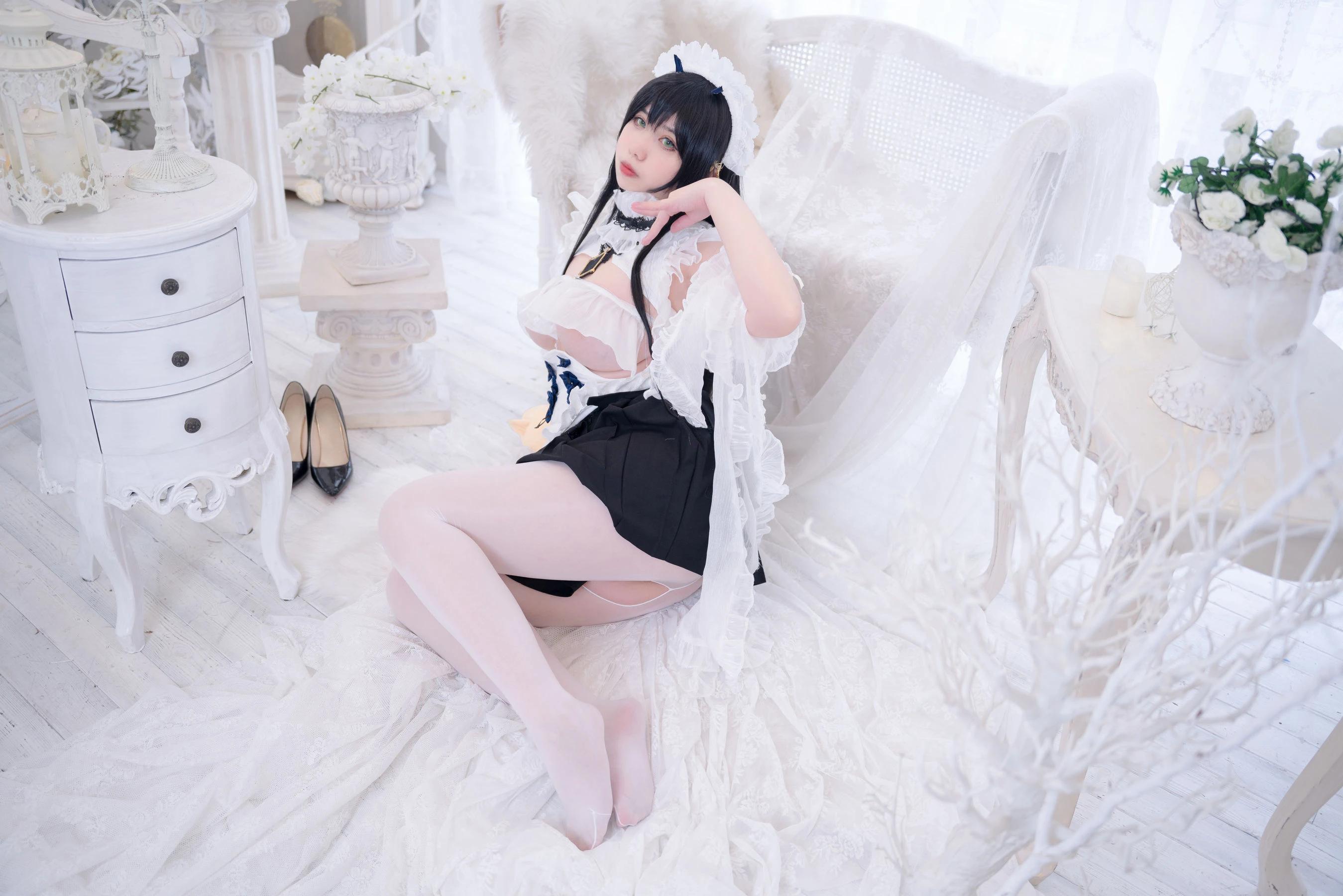 Meroko_魅瞳 – 碧蓝航线 不挠女仆没干劲的小姐姐插图5