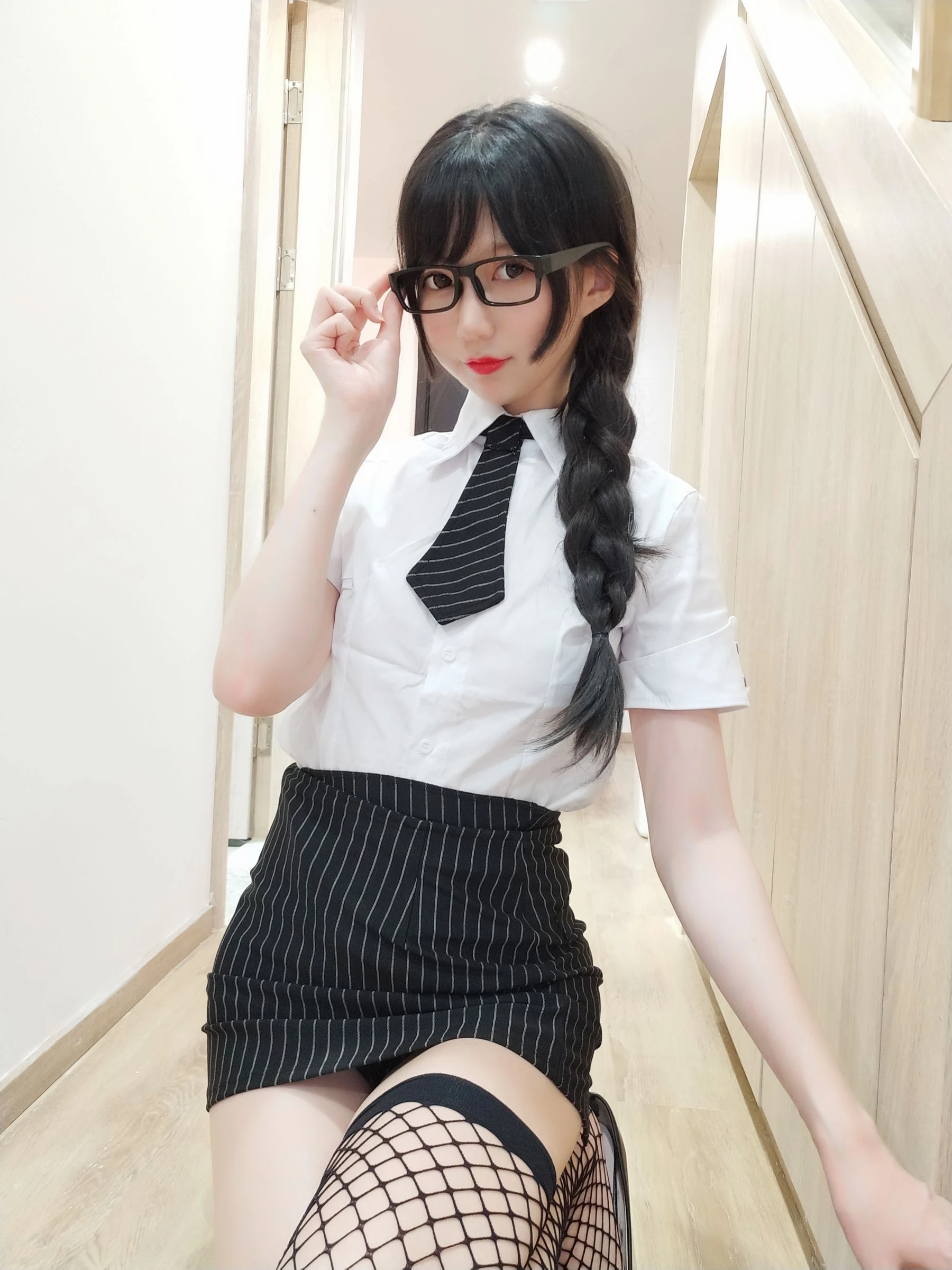 NAGISA魔物喵[fantia] – 黑丝网袜ol~~~插图8