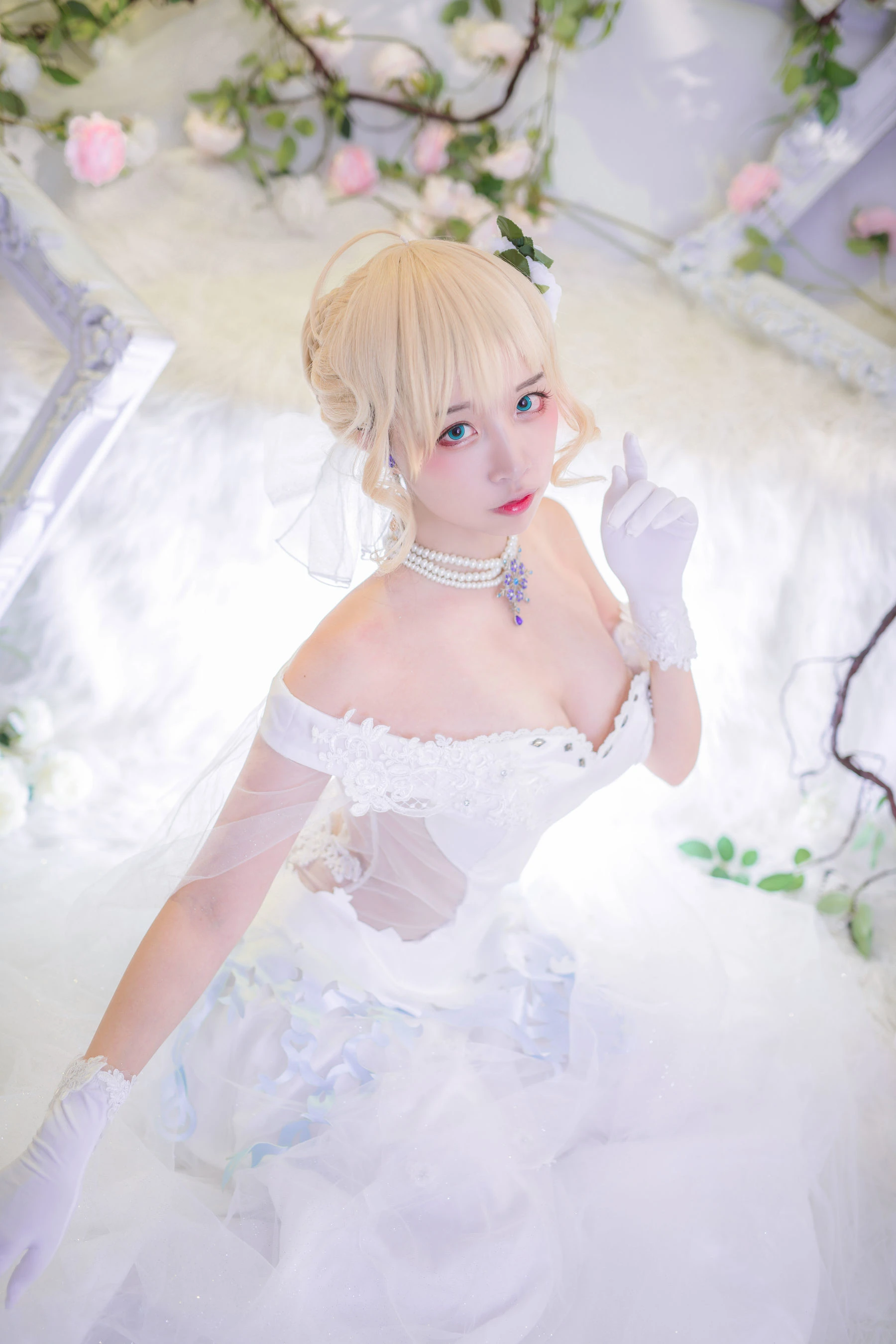 人气Coser二佐Nisa 花嫁插图6