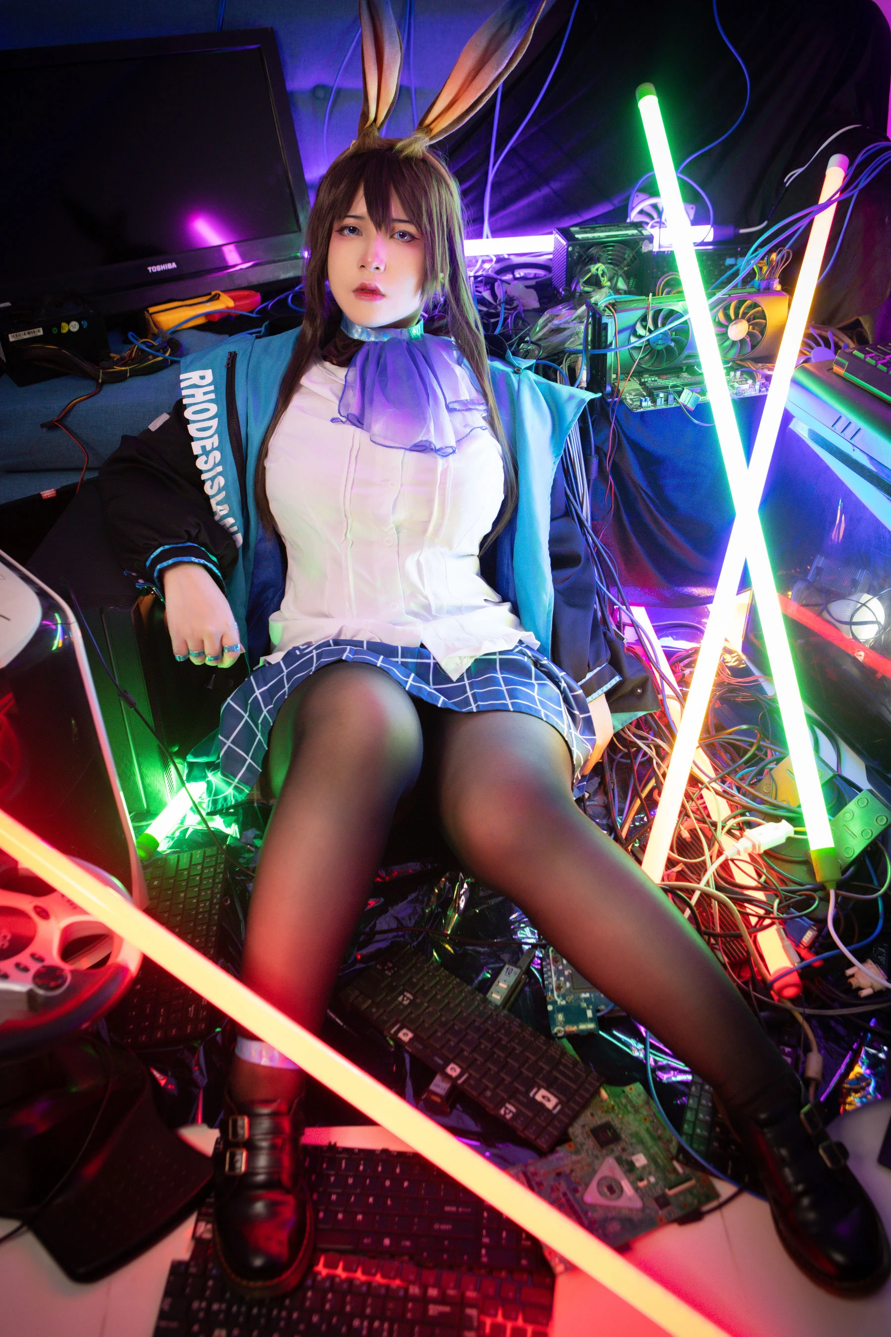 Uy Uy – Amiya (Arknights) [80P]高清在线免费欣赏–微密图社-微密图社